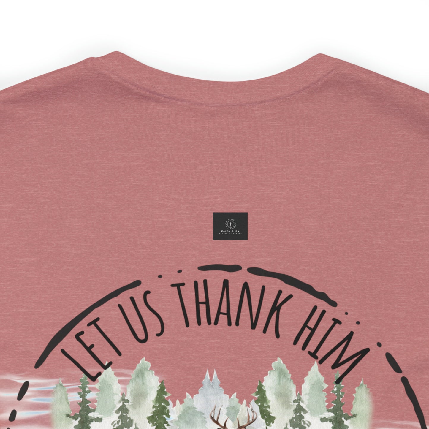 Let us thank Him for our food- Hunting Short Sleeve Tee