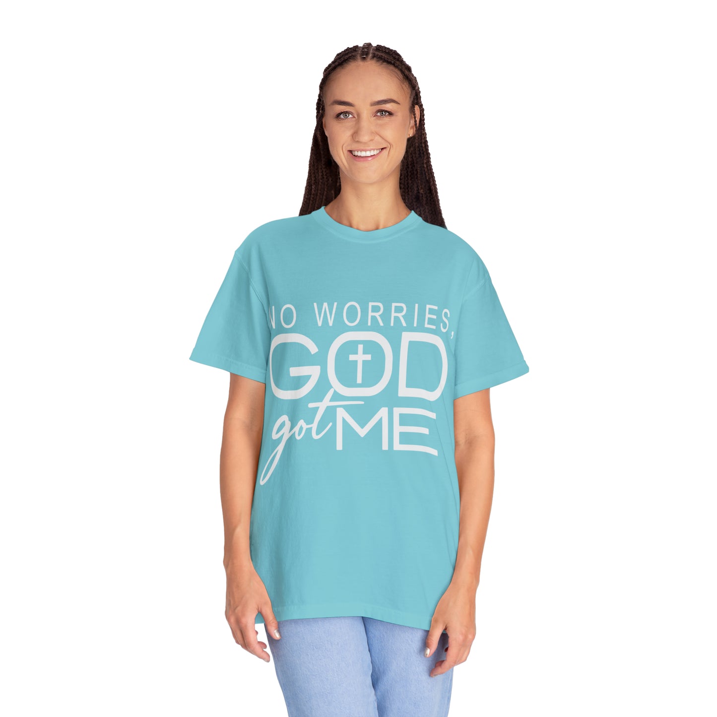 Gods got me Unisex Garment-Dyed T-shirt