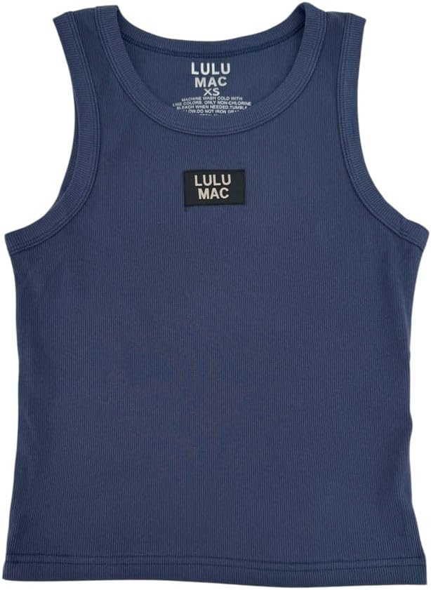 LULU MAC Solid Color OG Tank Top ogo- Adult