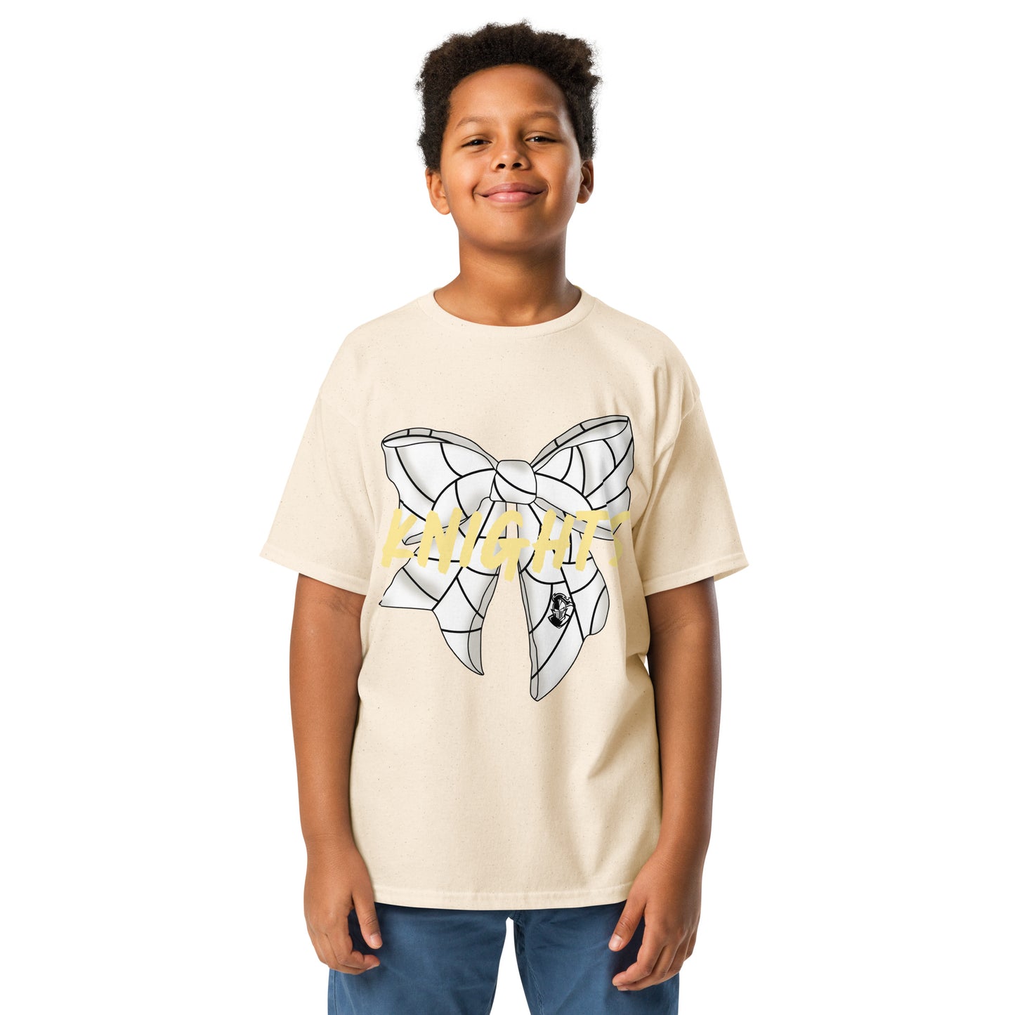 knights Youth volleyball bow classic tee
