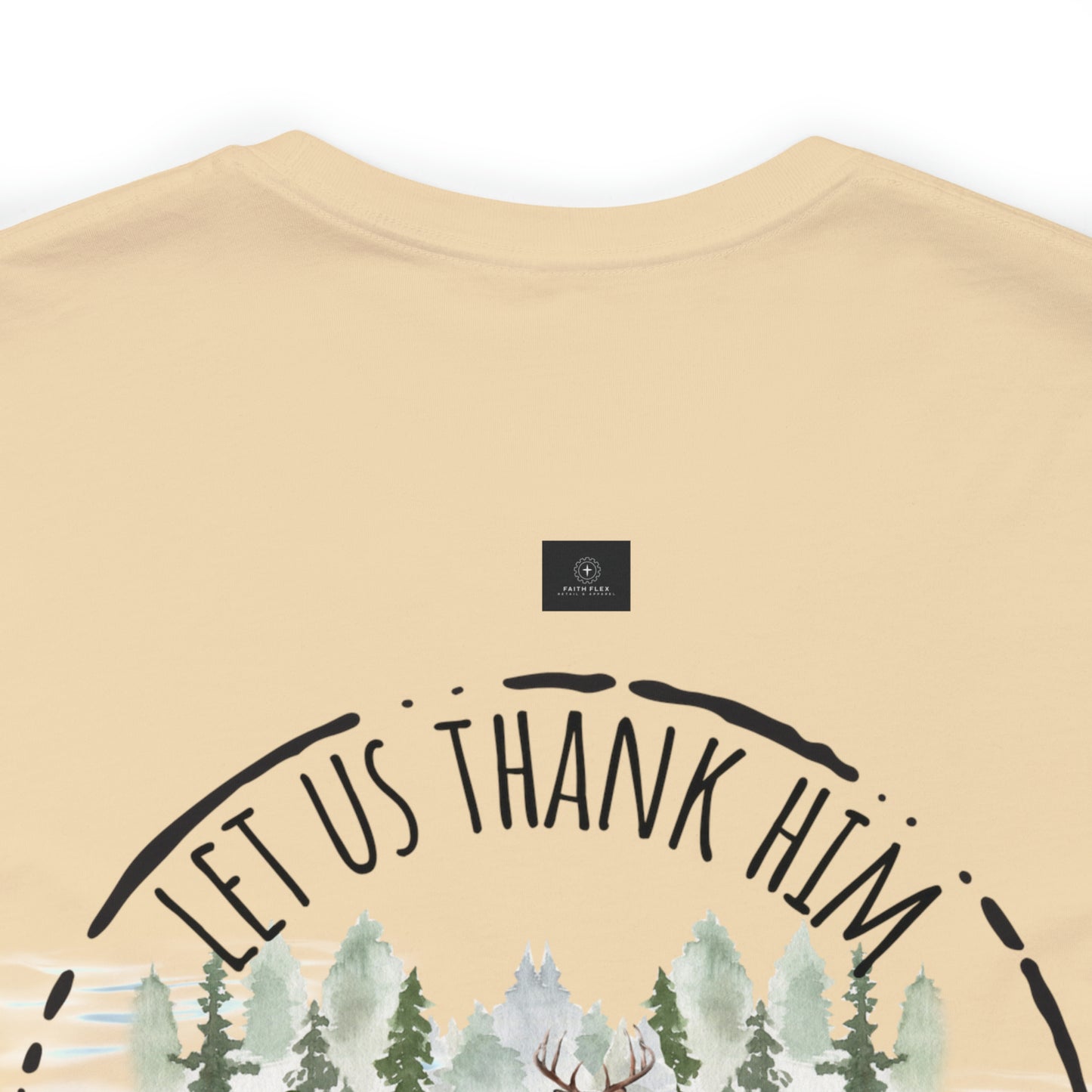 Let us thank Him for our food- Hunting Short Sleeve Tee