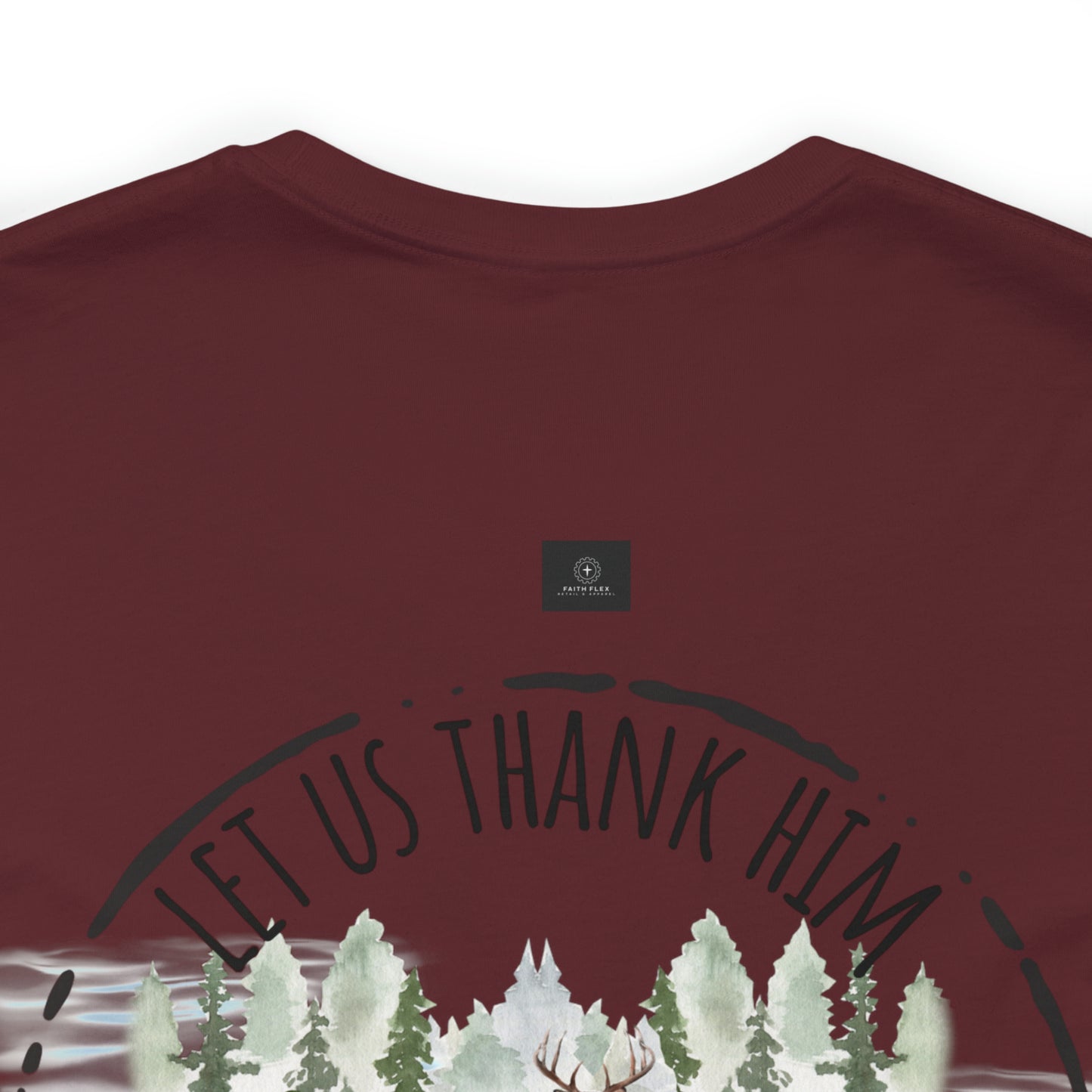 Let us thank Him for our food- Hunting Short Sleeve Tee