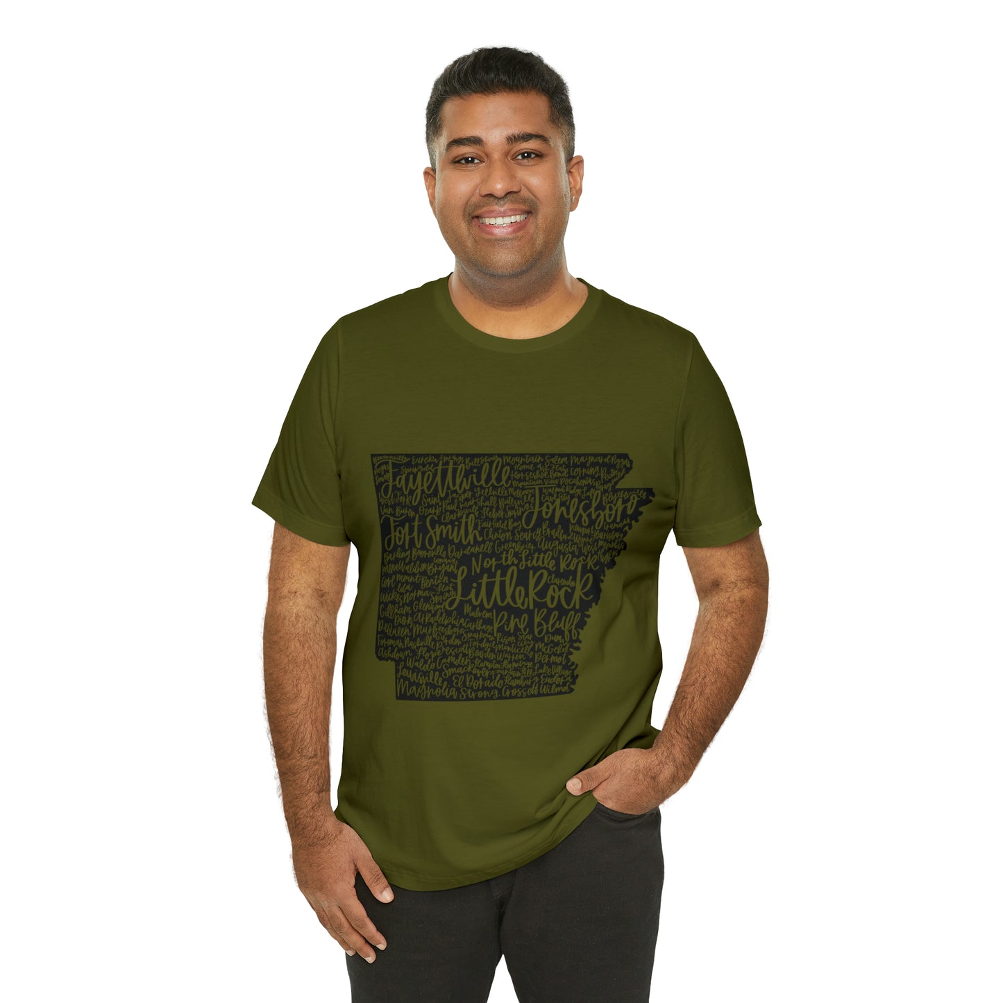 Arkansas Unisex Jersey Short Sleeve Tee
