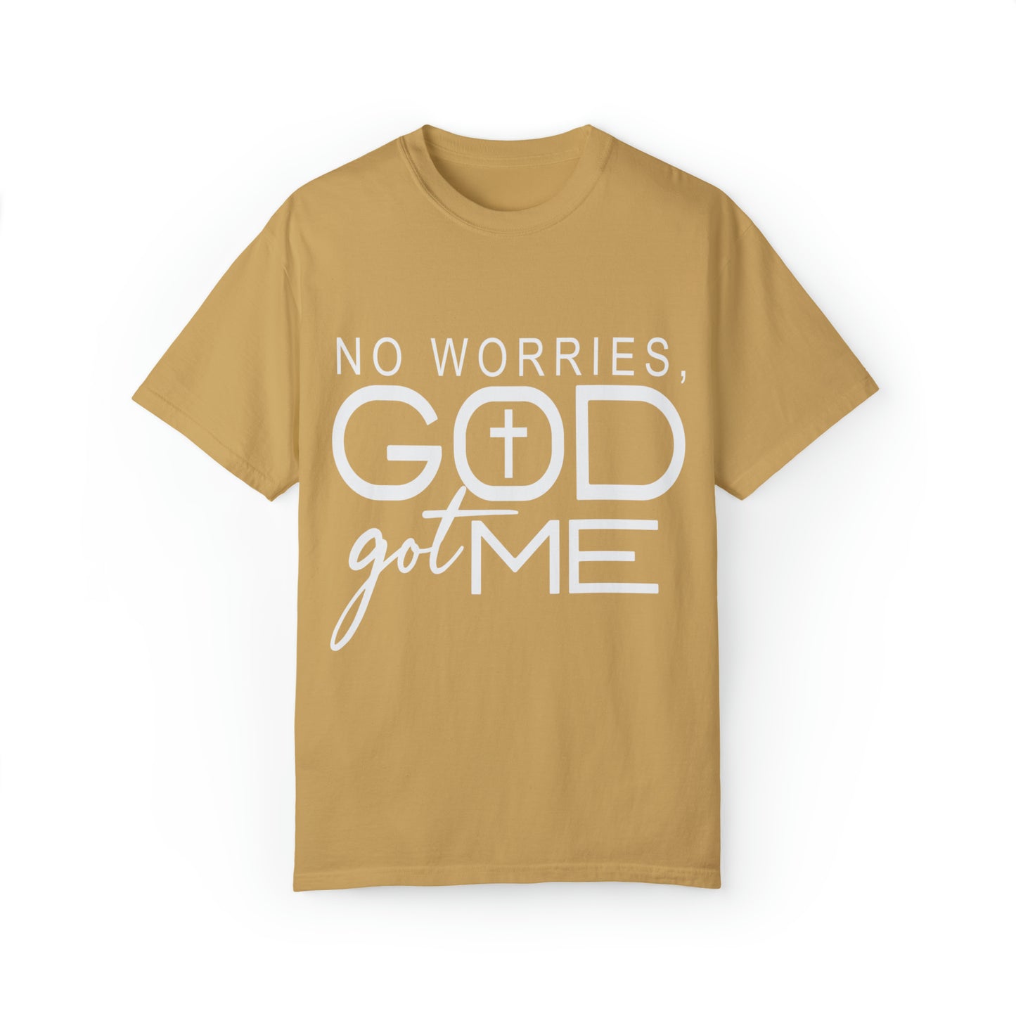 Gods got me  Unisex Garment-Dyed T-shirt