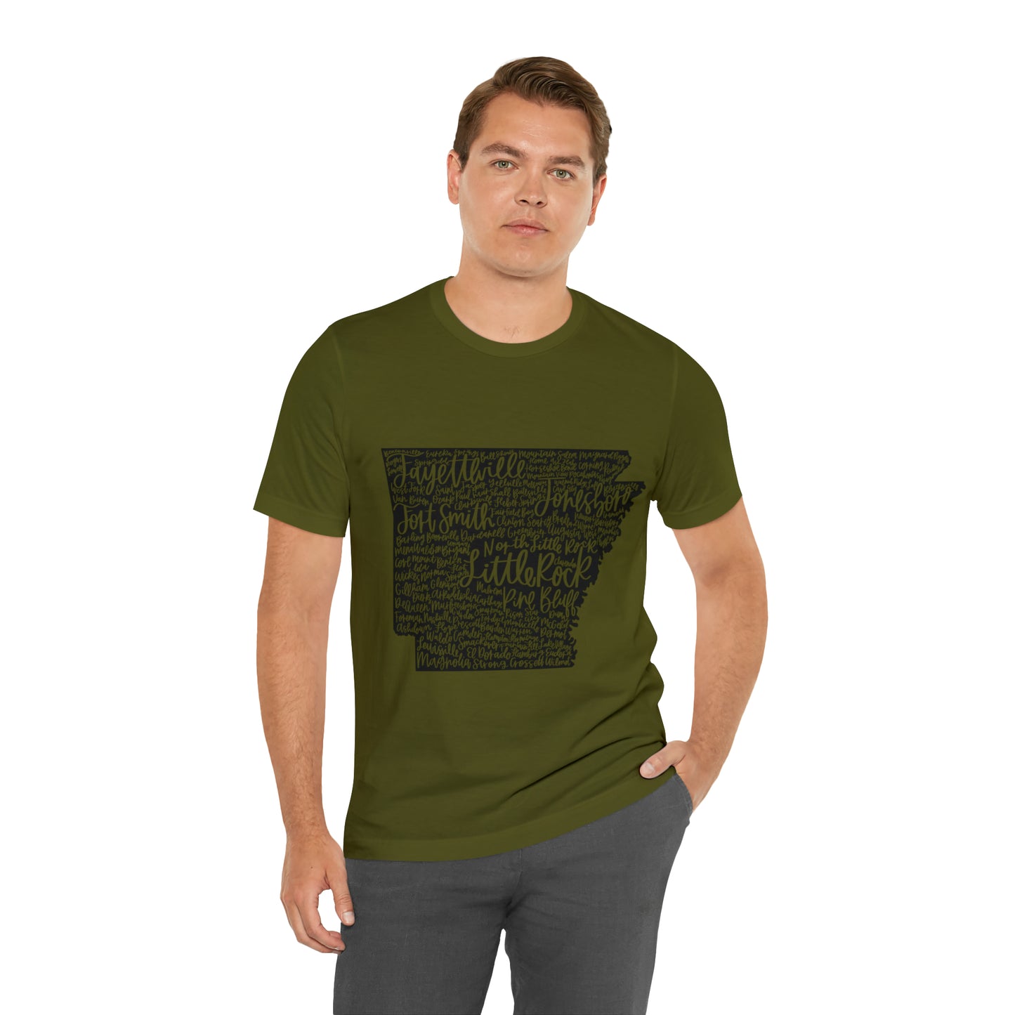 Arkansas Unisex Jersey Short Sleeve Tee