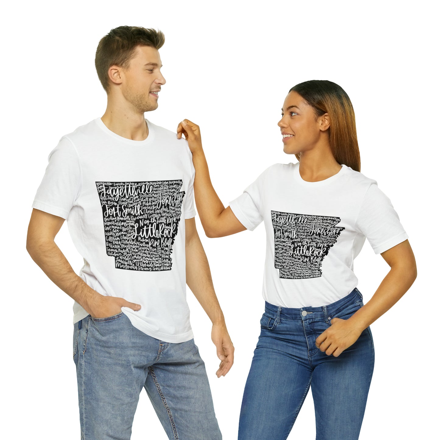 Arkansas Unisex Jersey Short Sleeve Tee