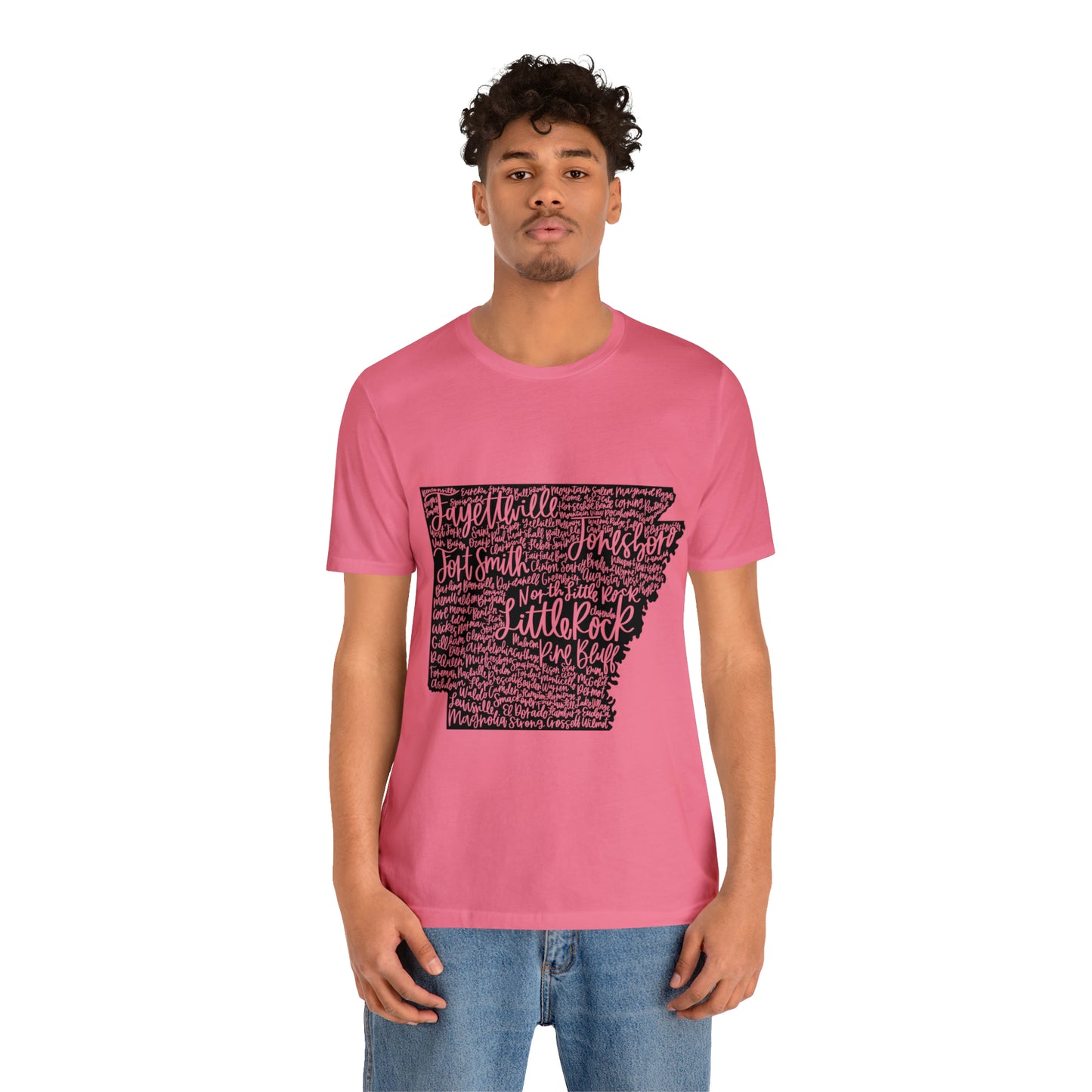 Arkansas Unisex Jersey Short Sleeve Tee