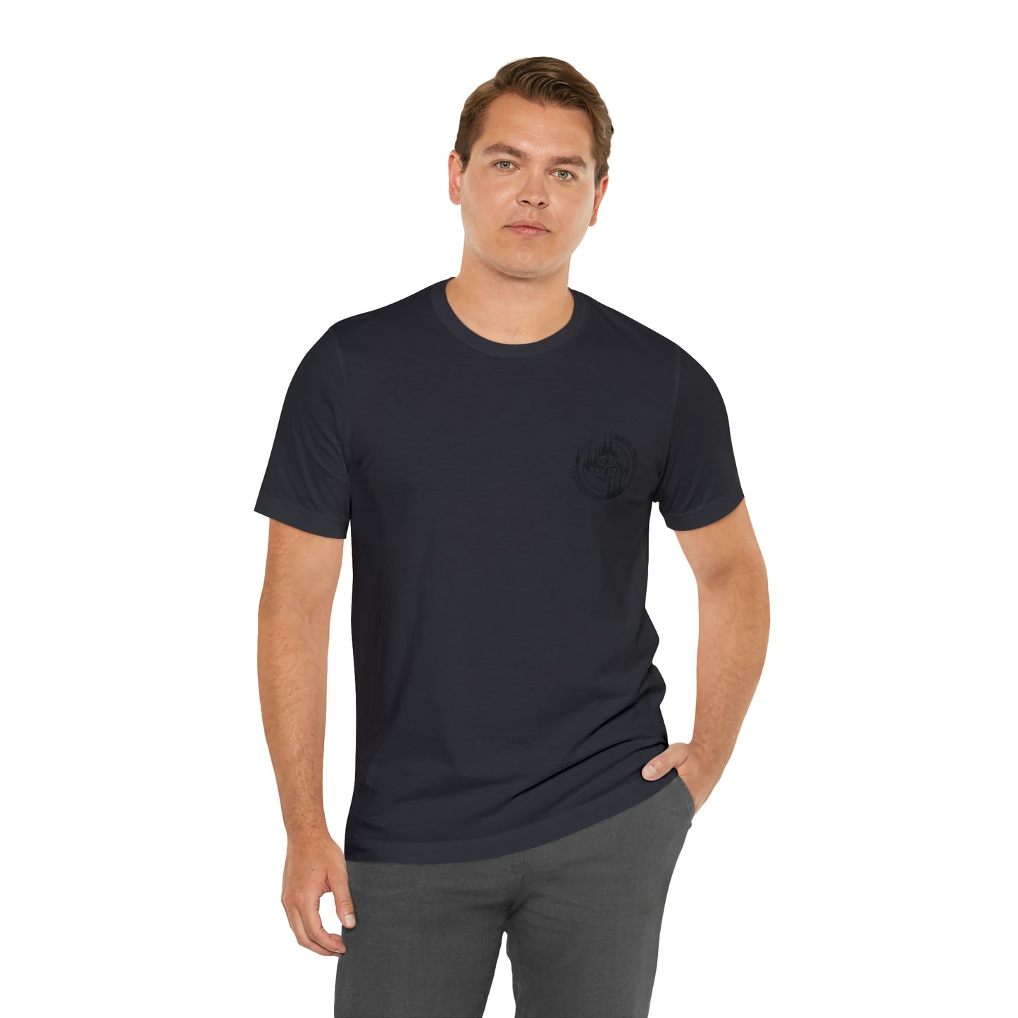 Let us thank Him for our food- Hunting Short Sleeve Tee