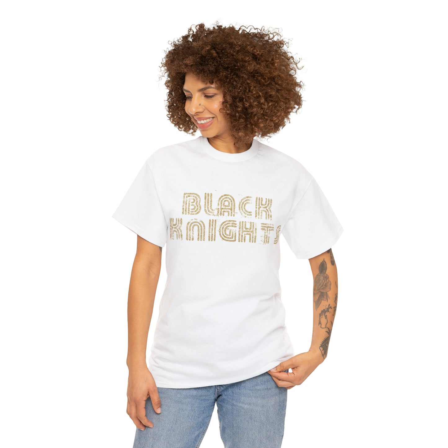 Black Knights Heavy Cotton Tee