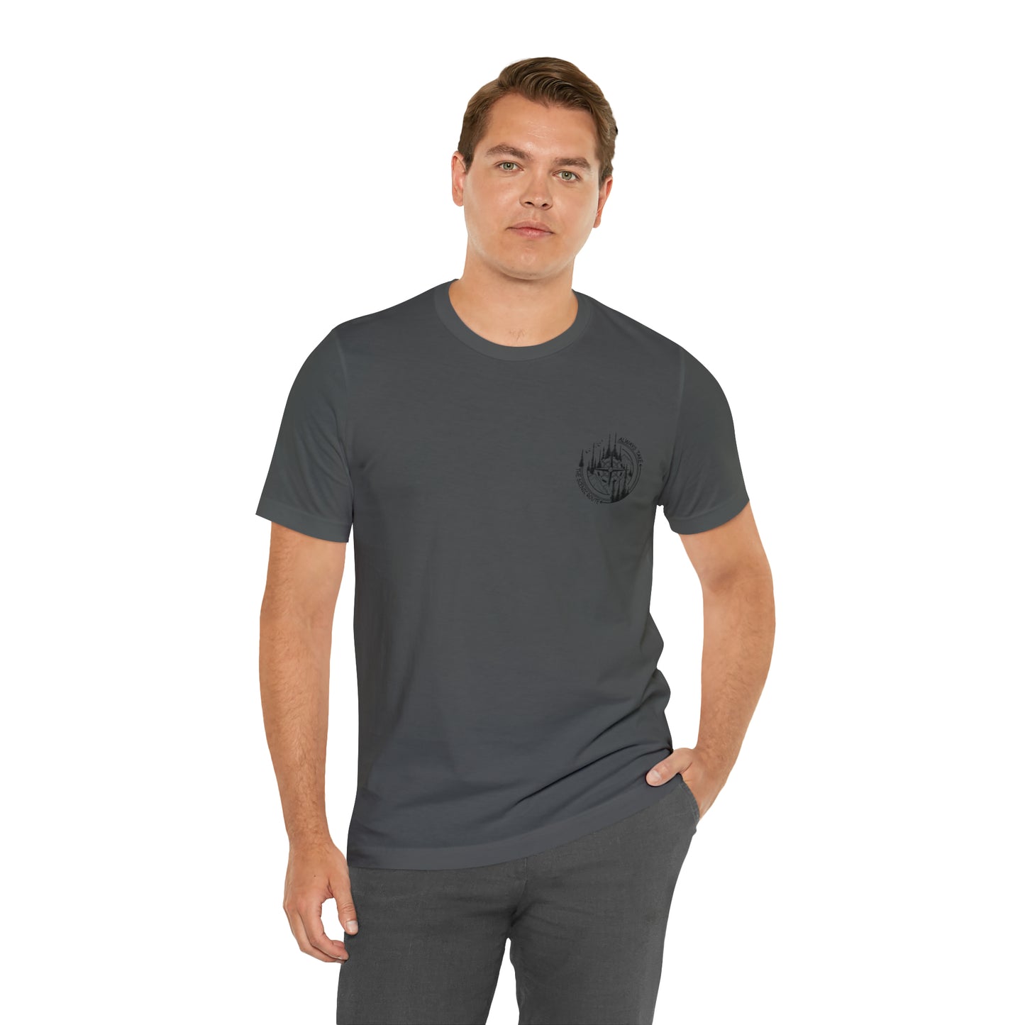 Let us thank Him for our food- Hunting Short Sleeve Tee