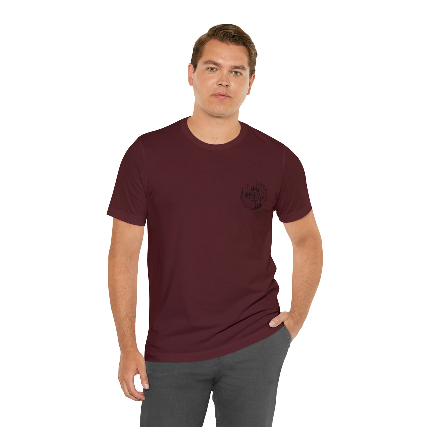 Let us thank Him for our food- Hunting Short Sleeve Tee
