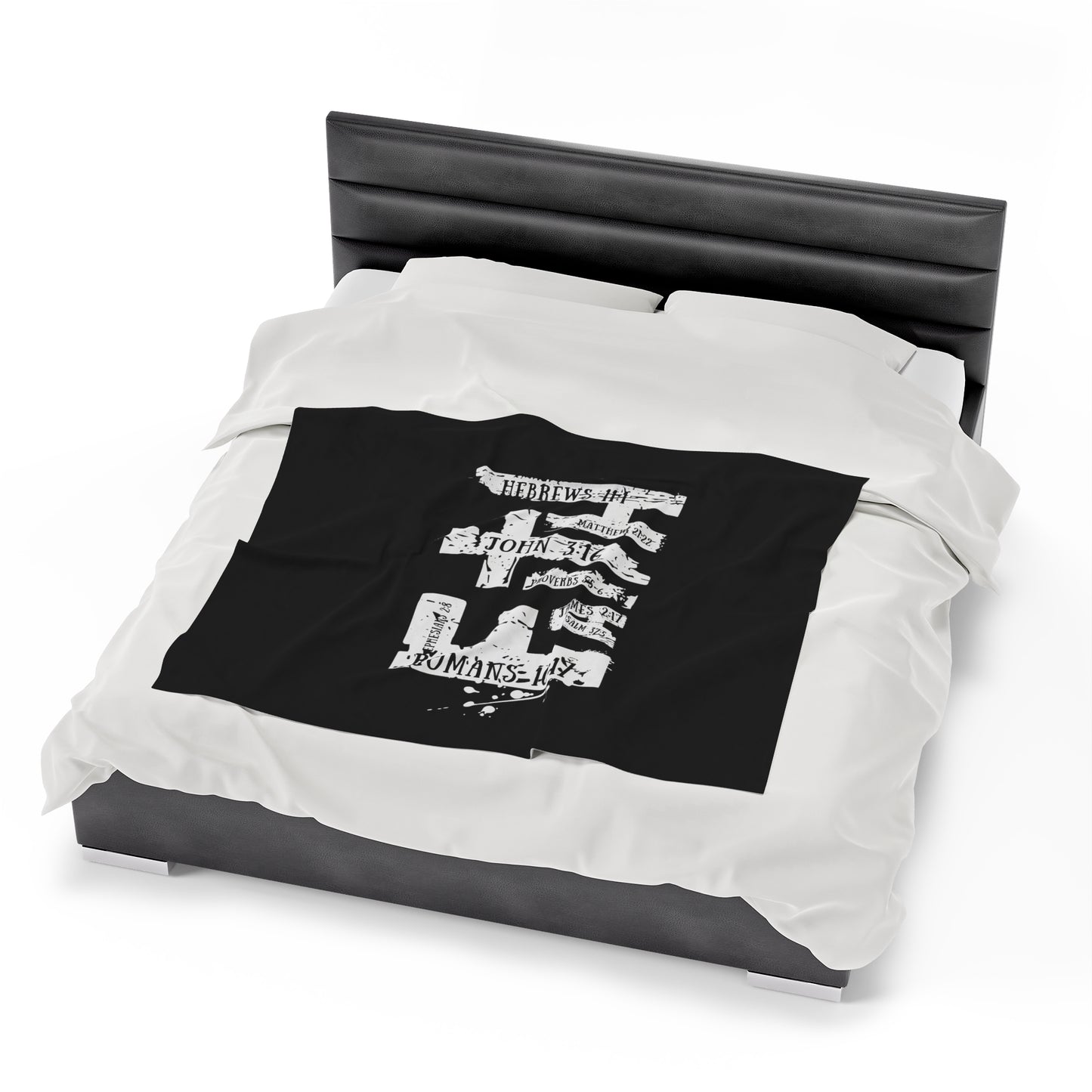 FAITH Velveteen Plush Blanket