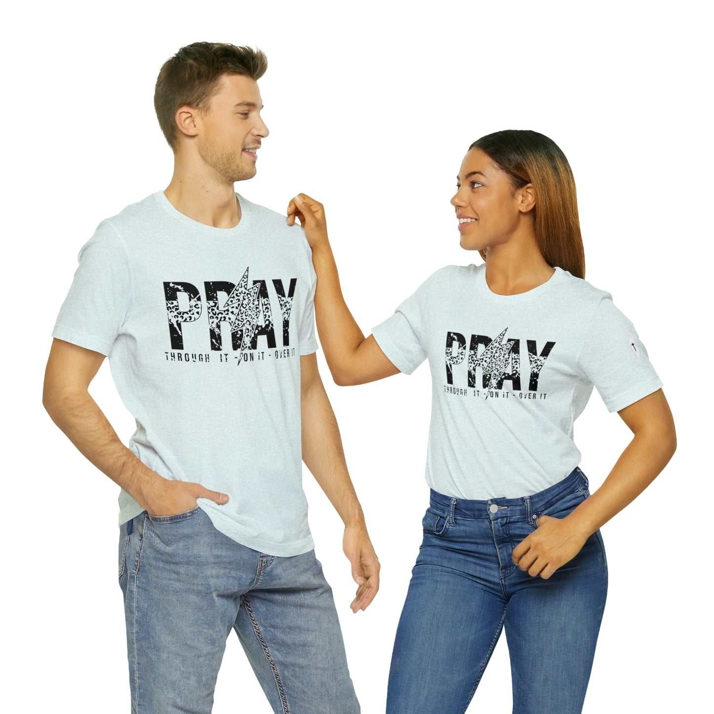 Pray Bolt Sleeve Tee