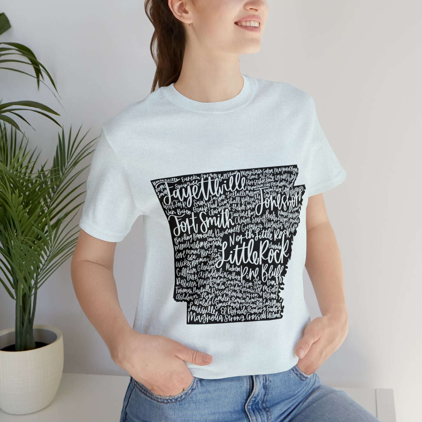 Arkansas Unisex Jersey Short Sleeve Tee