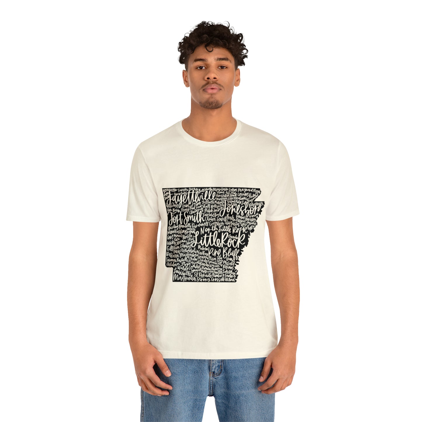 Arkansas Unisex Jersey Short Sleeve Tee