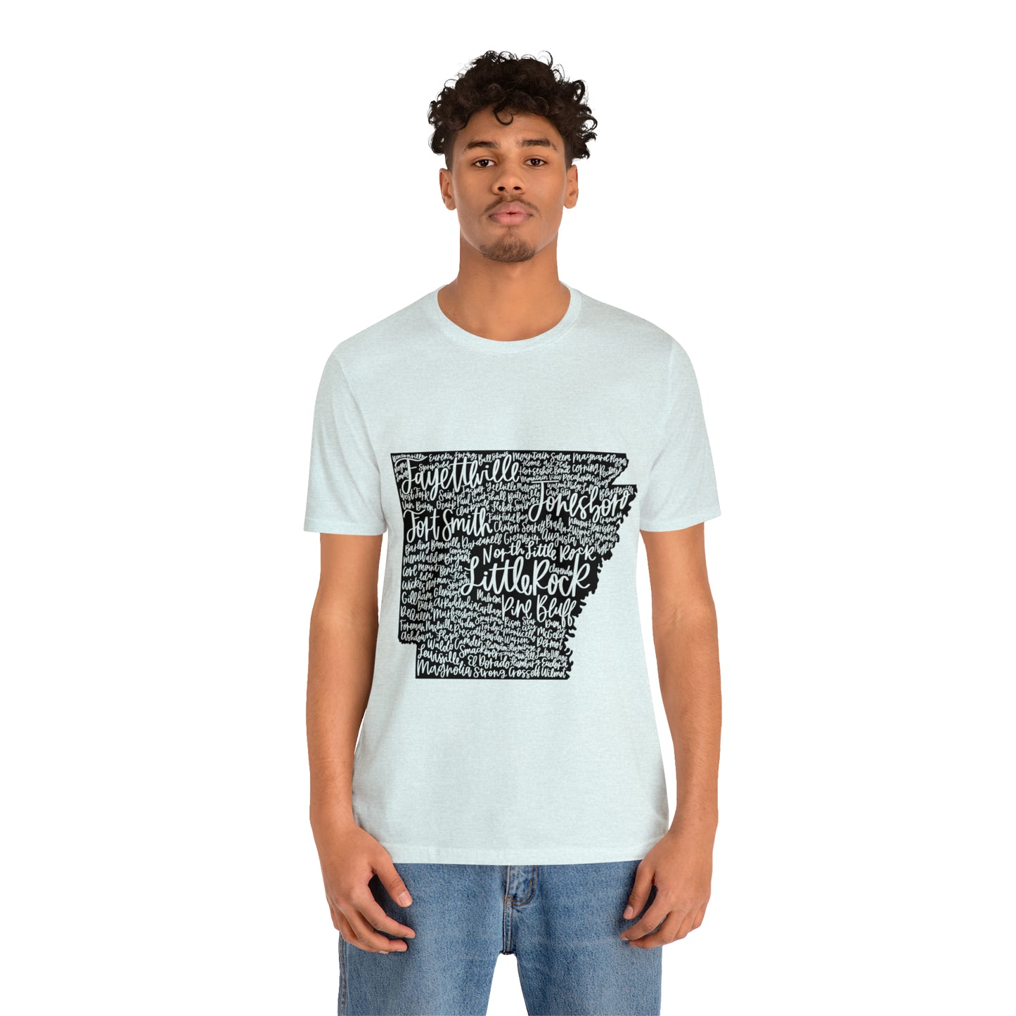 Arkansas Unisex Jersey Short Sleeve Tee