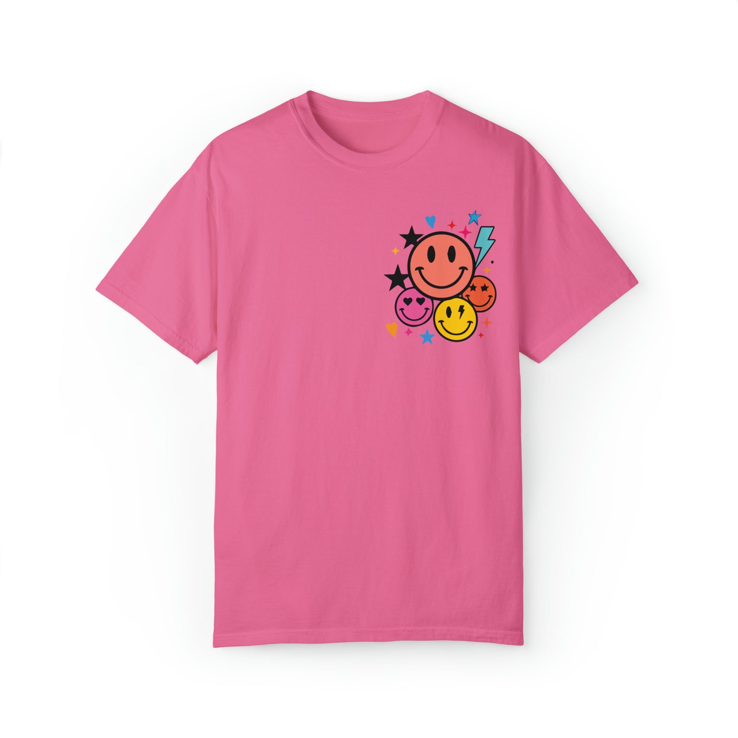 Jesus Smiley Unisex Garment-Dyed T-shirt