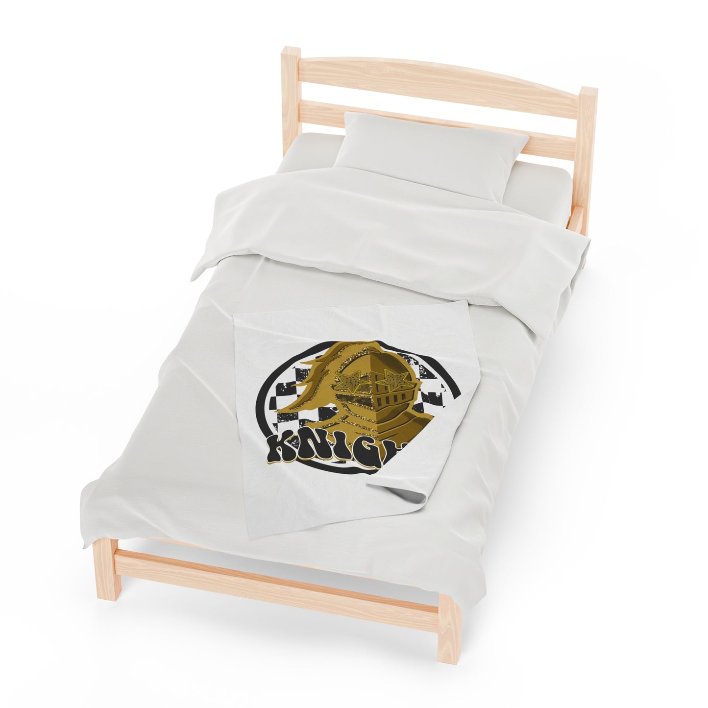 Knight Velveteen Plush Blanket