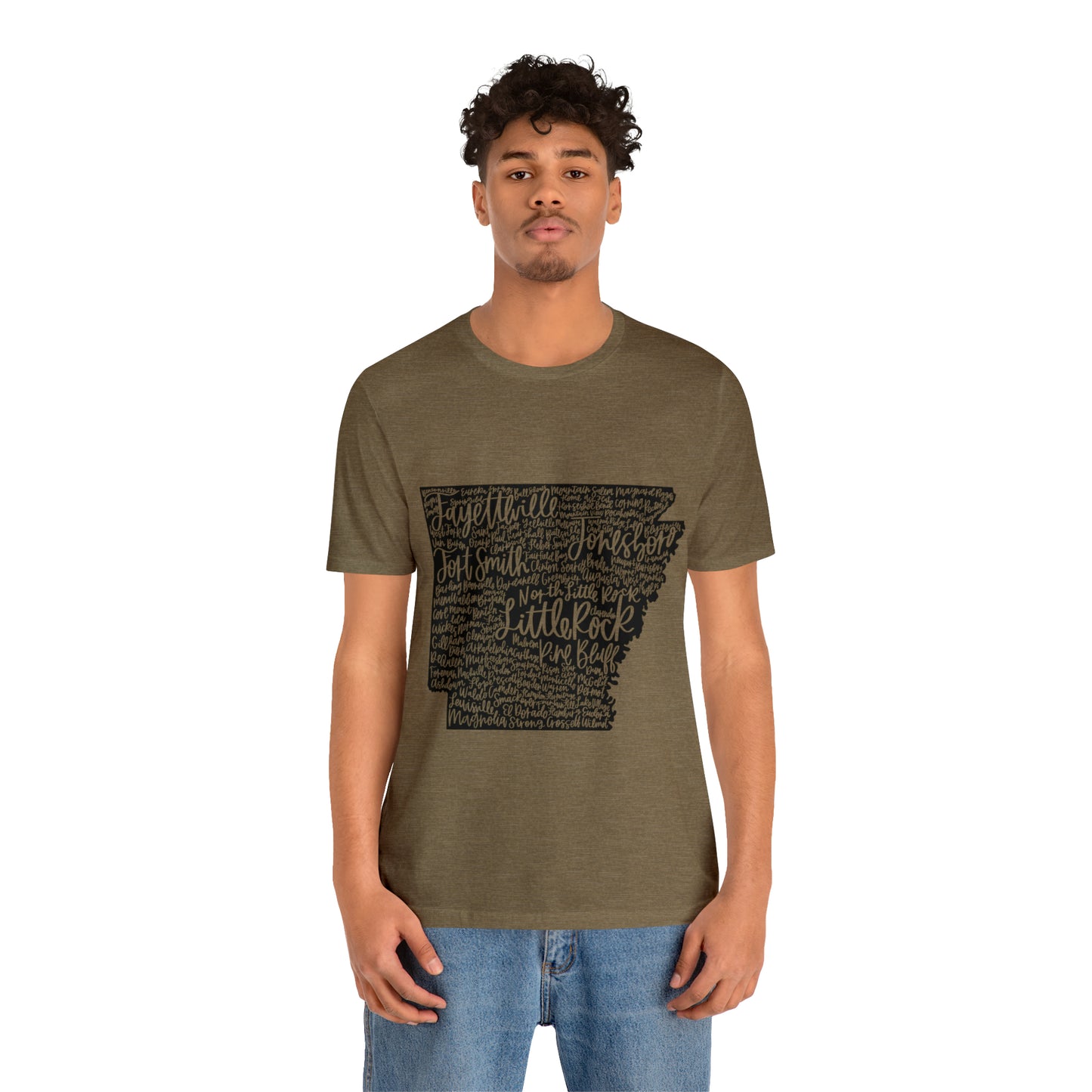 Arkansas Unisex Jersey Short Sleeve Tee