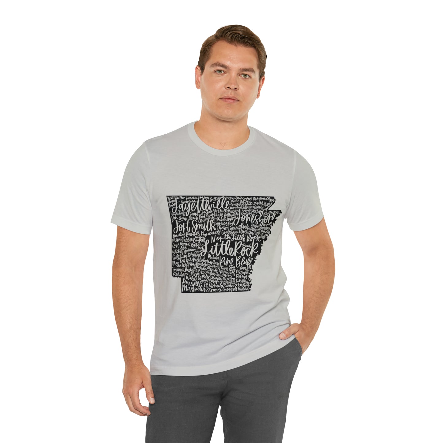 Arkansas Unisex Jersey Short Sleeve Tee