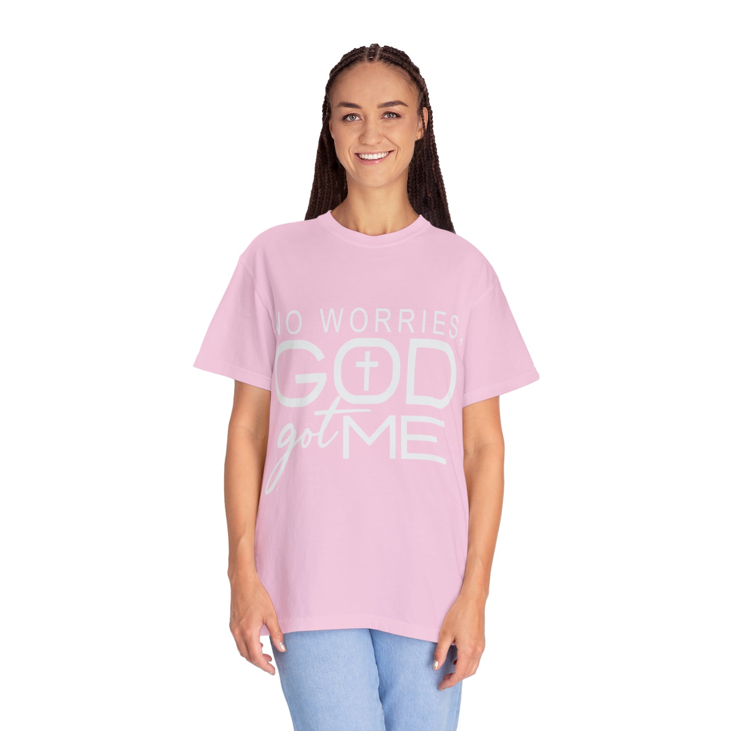 Gods got me  Unisex Garment-Dyed T-shirt