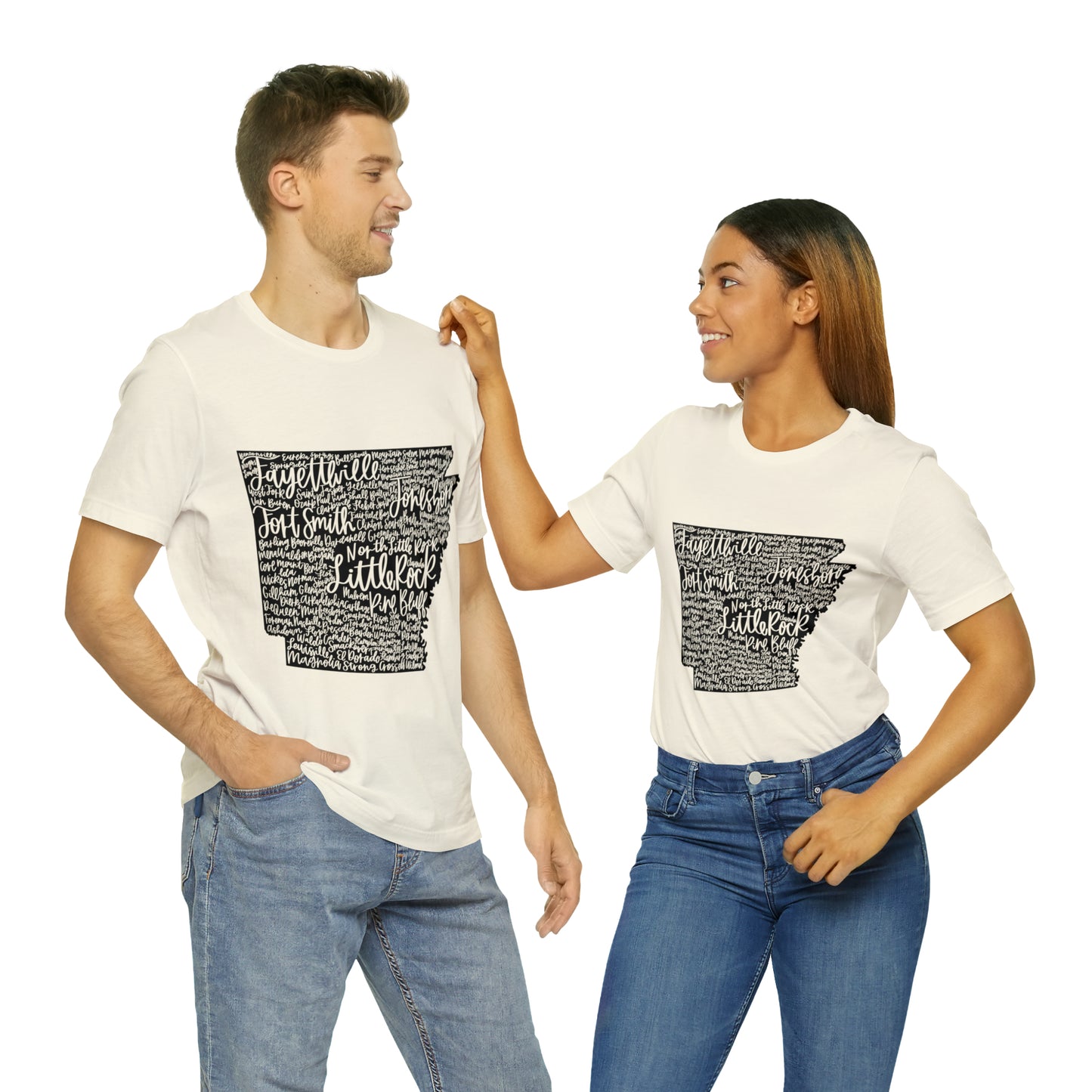 Arkansas Unisex Jersey Short Sleeve Tee
