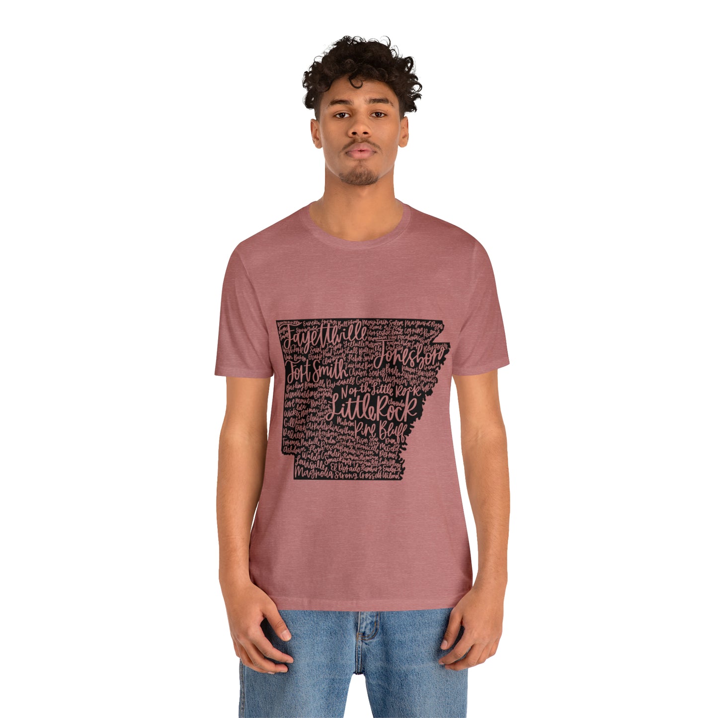 Arkansas Unisex Jersey Short Sleeve Tee