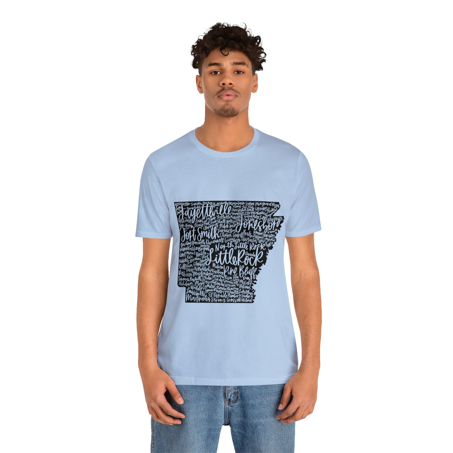 Arkansas Unisex Jersey Short Sleeve Tee