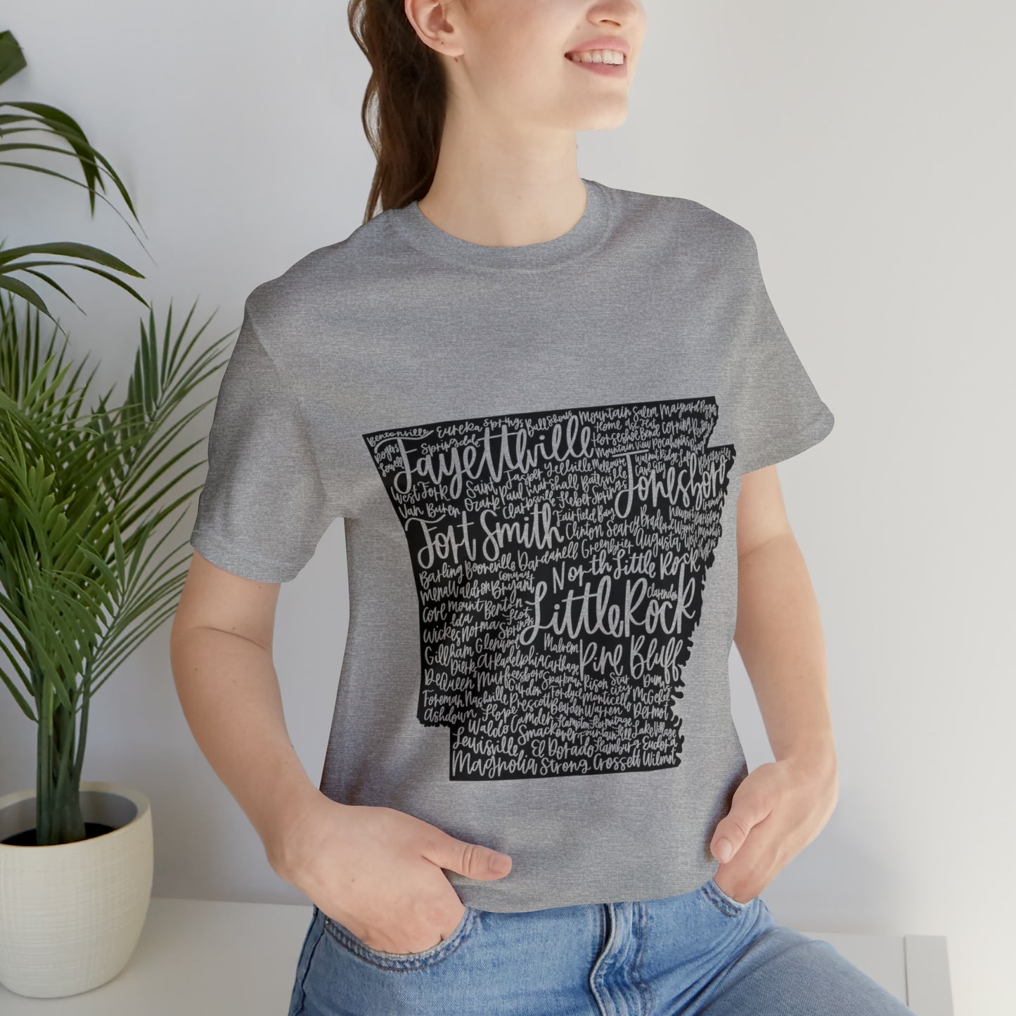 Arkansas Unisex Jersey Short Sleeve Tee