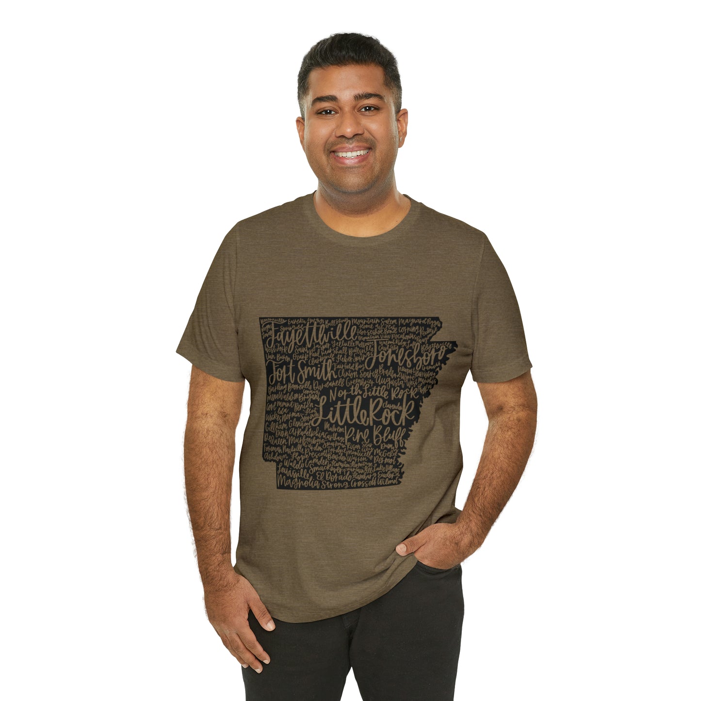 Arkansas Unisex Jersey Short Sleeve Tee