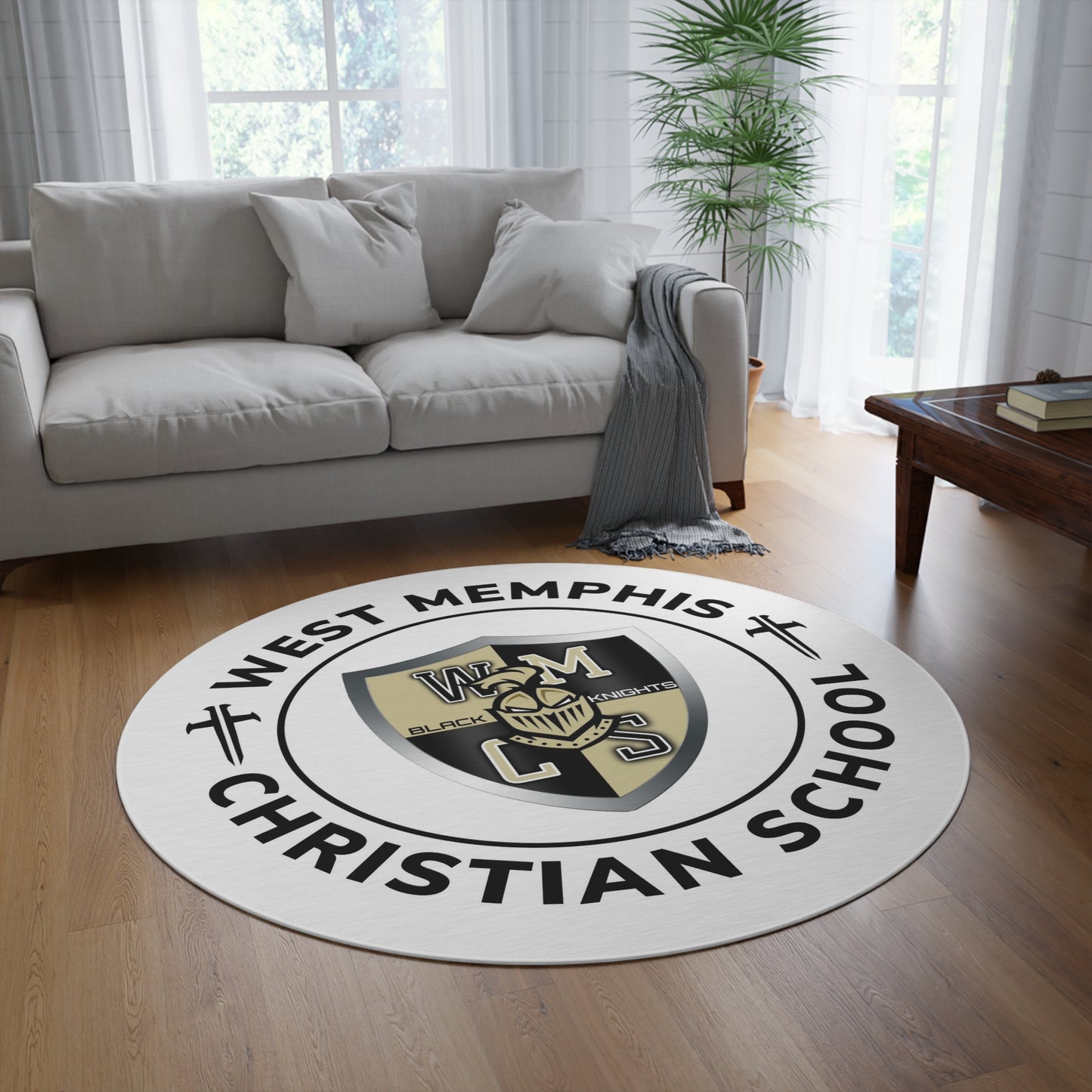 WMCS Round Rug