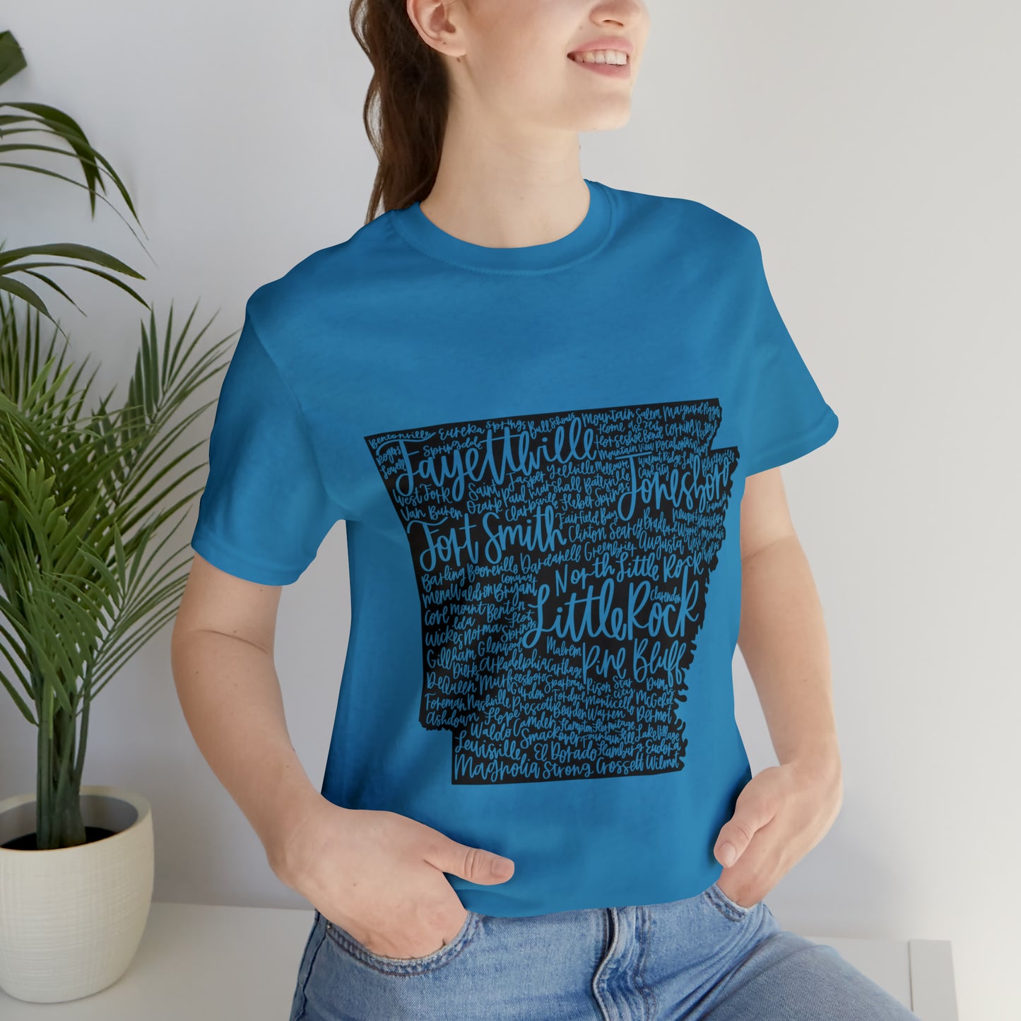 Arkansas Unisex Jersey Short Sleeve Tee