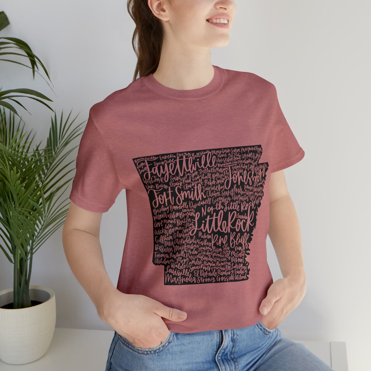 Arkansas Unisex Jersey Short Sleeve Tee