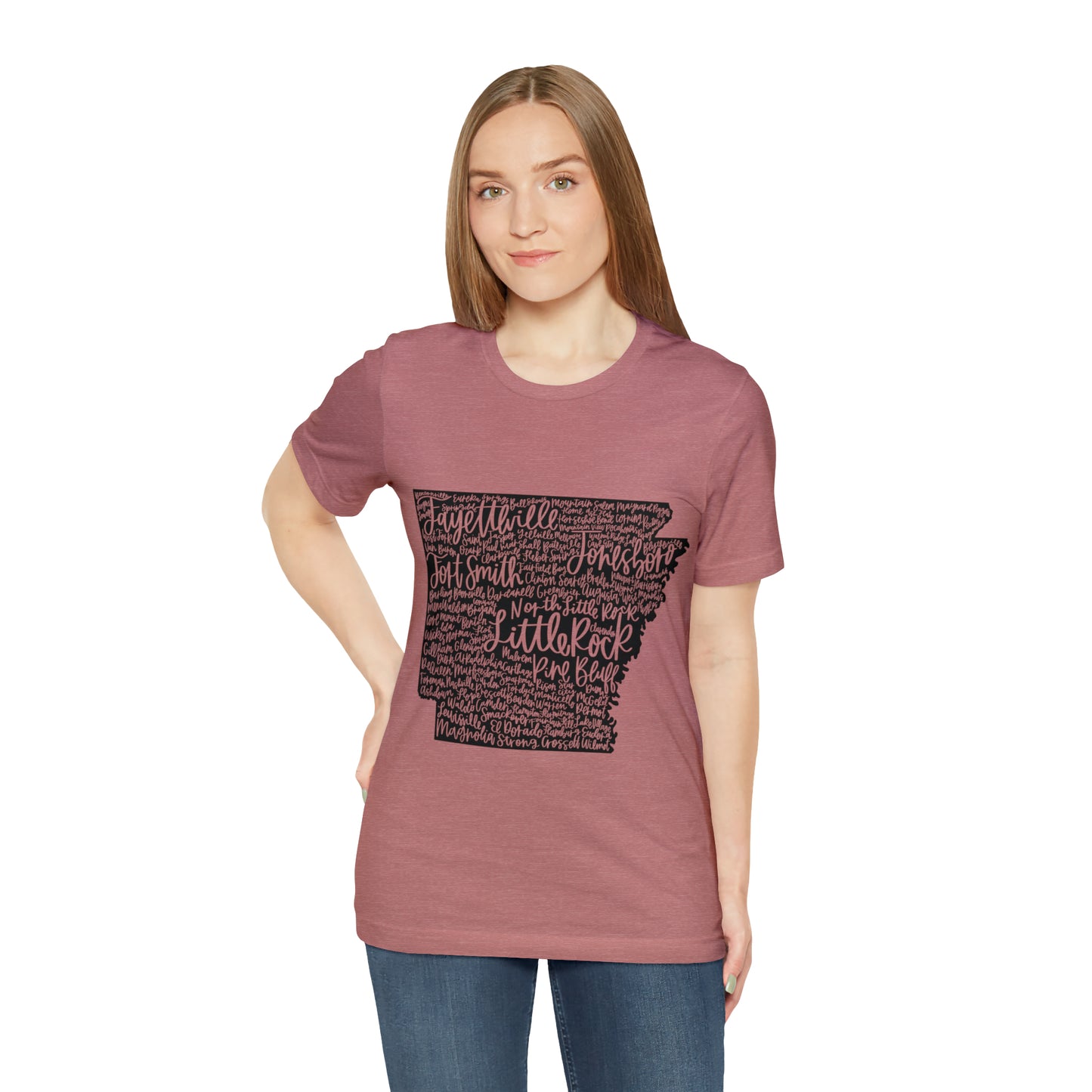Arkansas Unisex Jersey Short Sleeve Tee