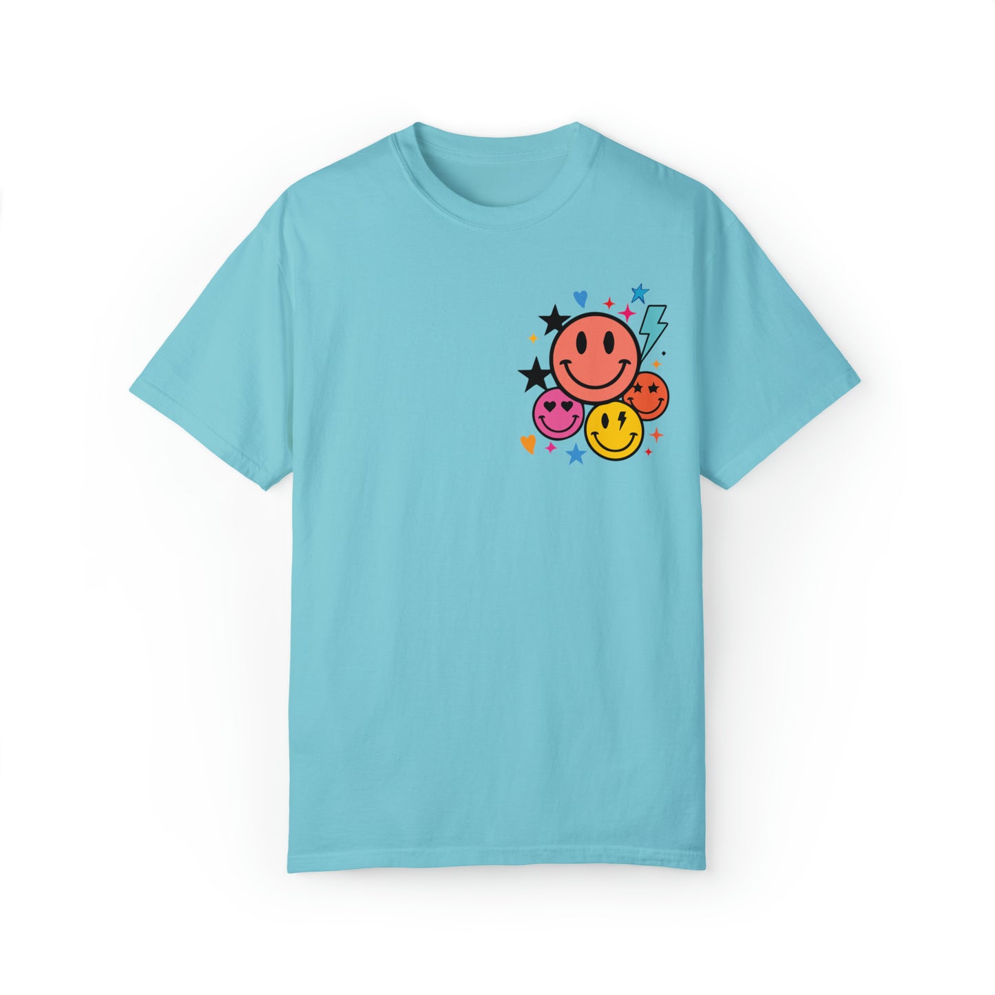 Jesus Smiley Unisex Garment-Dyed T-shirt