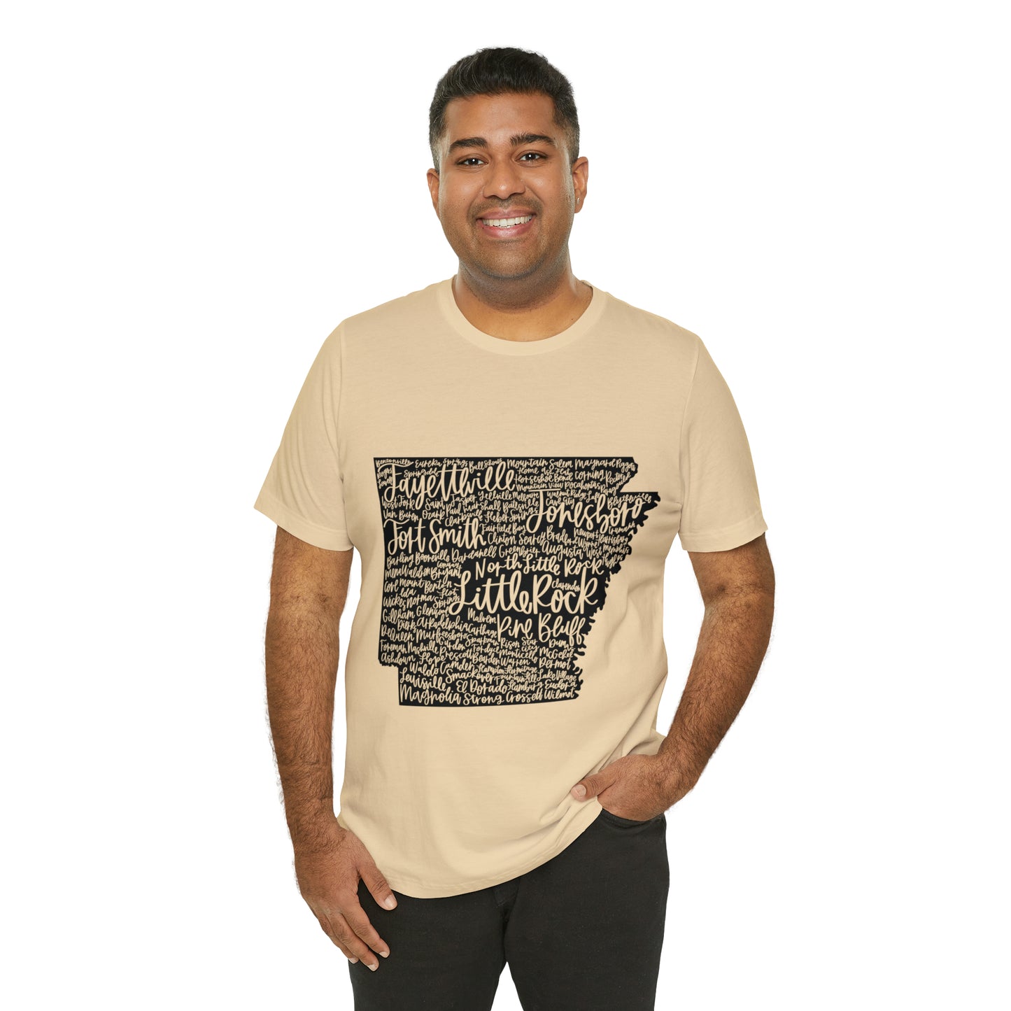 Arkansas Unisex Jersey Short Sleeve Tee