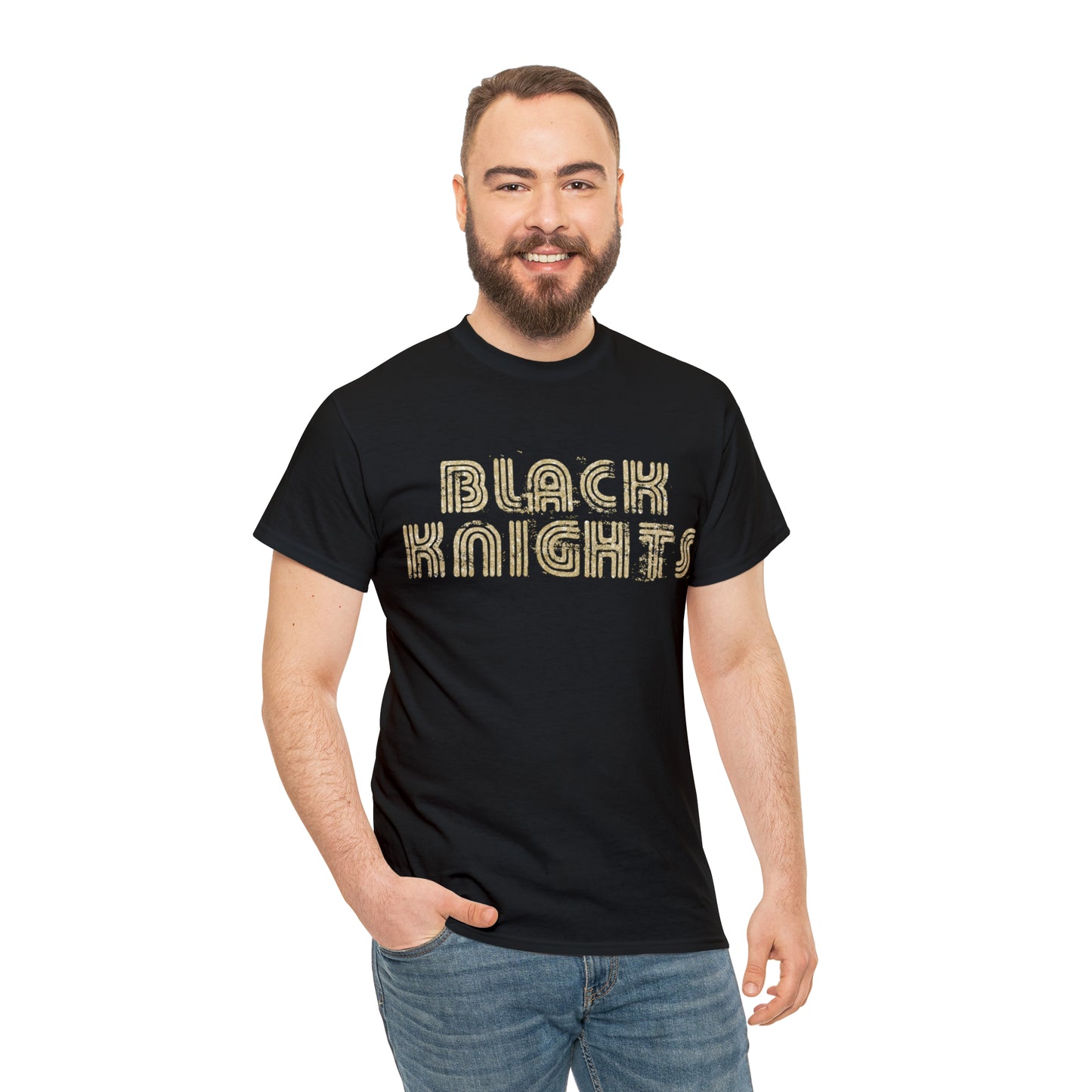 Black Knights Heavy Cotton Tee