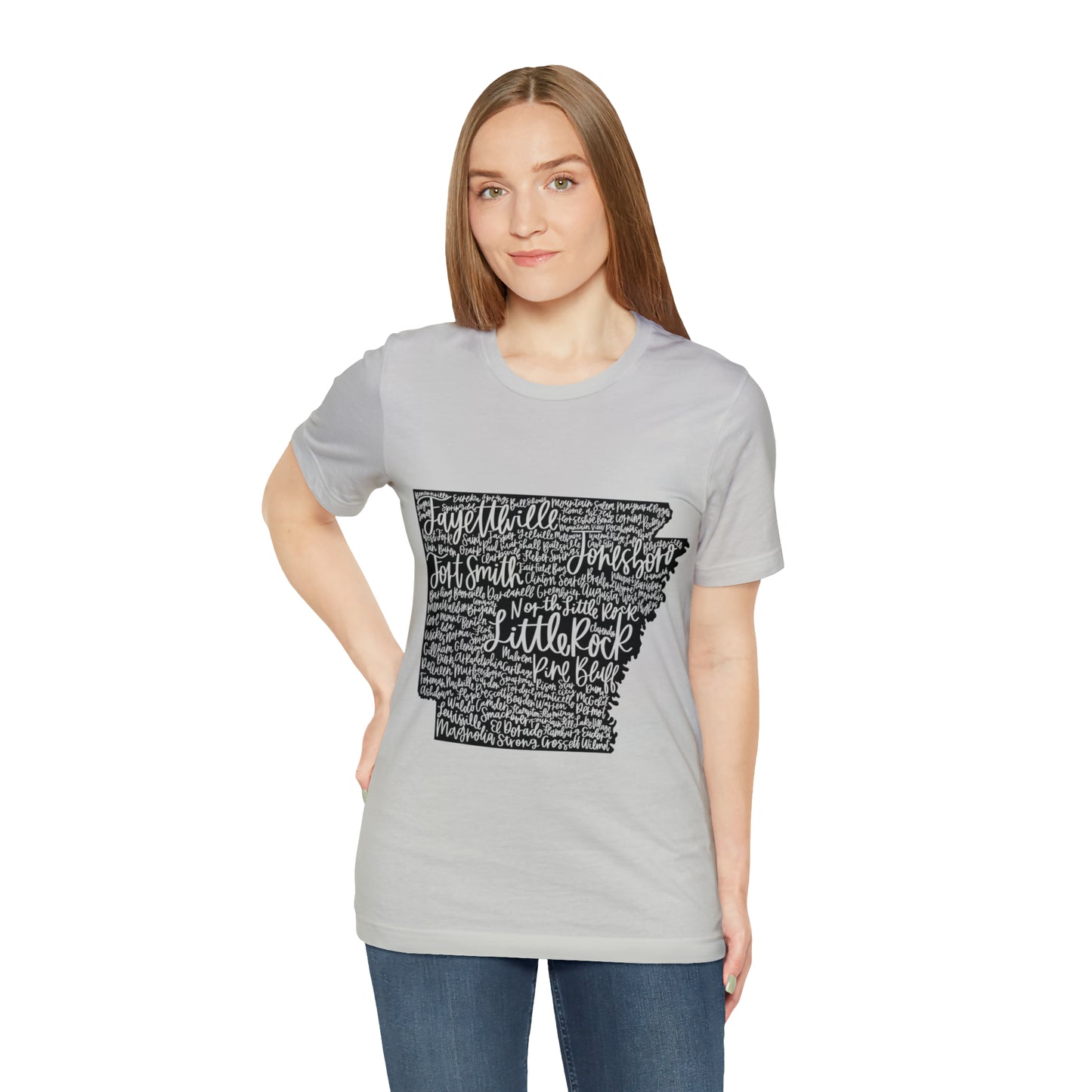 Arkansas Unisex Jersey Short Sleeve Tee