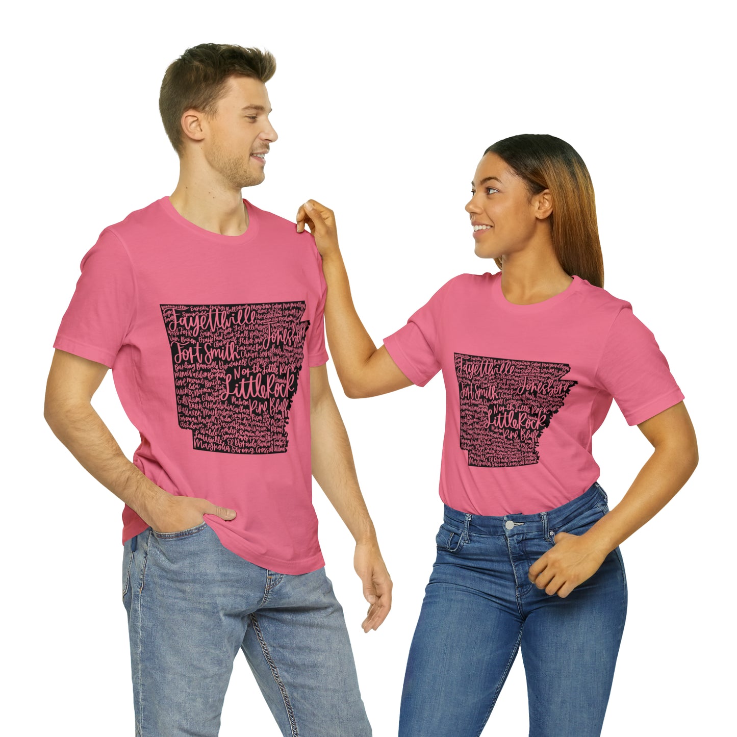Arkansas Unisex Jersey Short Sleeve Tee