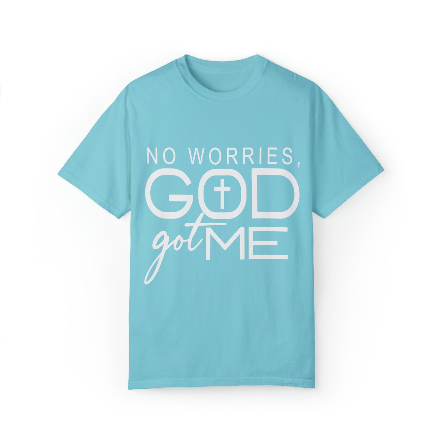 Gods got me  Unisex Garment-Dyed T-shirt
