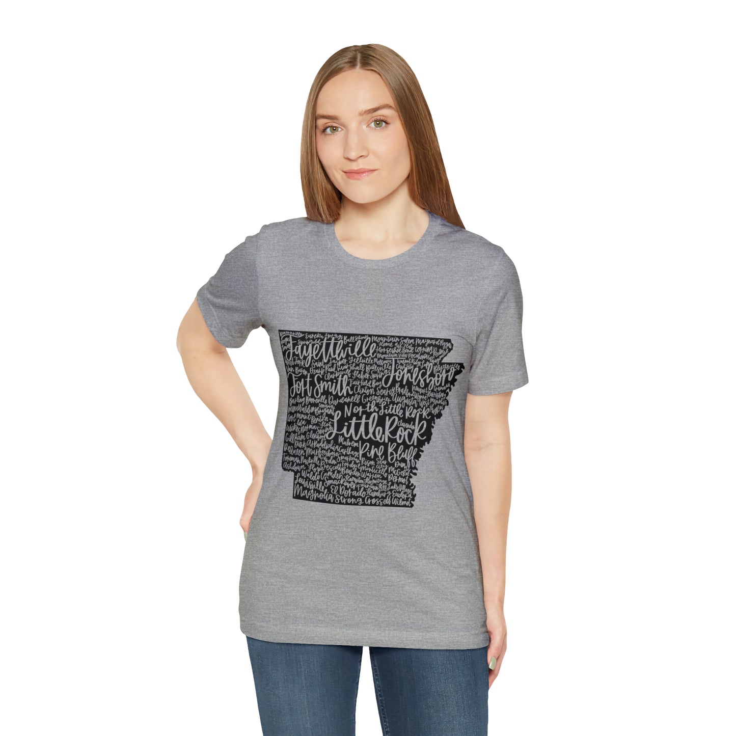 Arkansas Unisex Jersey Short Sleeve Tee