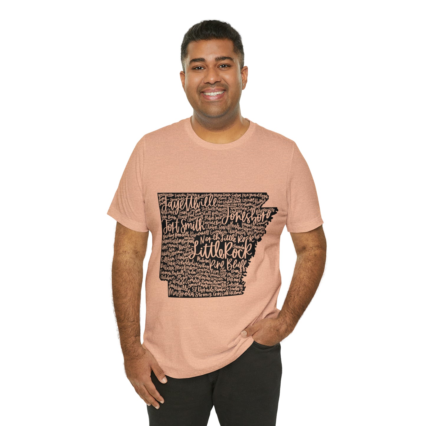 Arkansas Unisex Jersey Short Sleeve Tee
