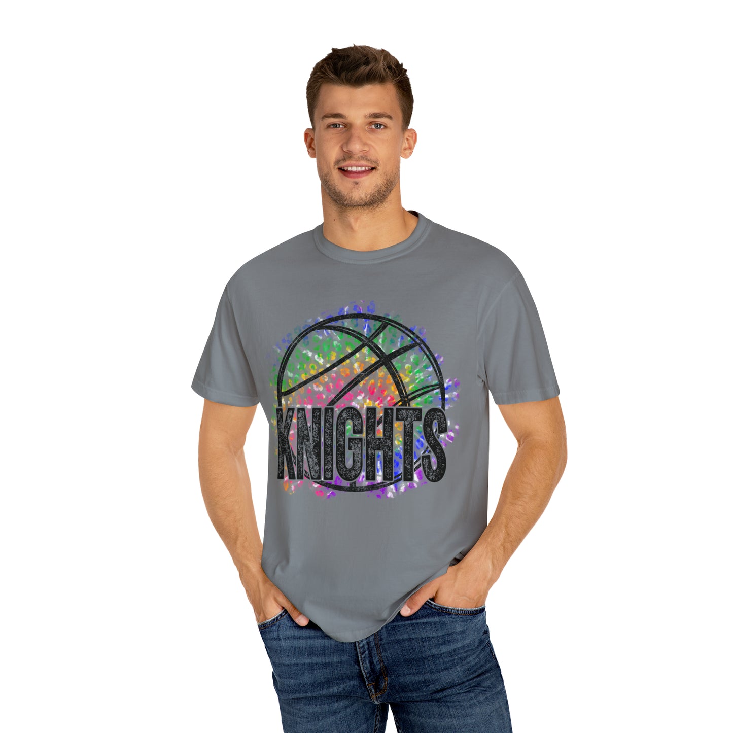 KNIGHTS Unisex Garment-Dyed T-shirt