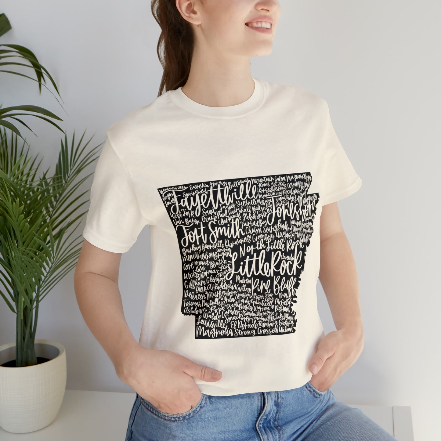 Arkansas Unisex Jersey Short Sleeve Tee