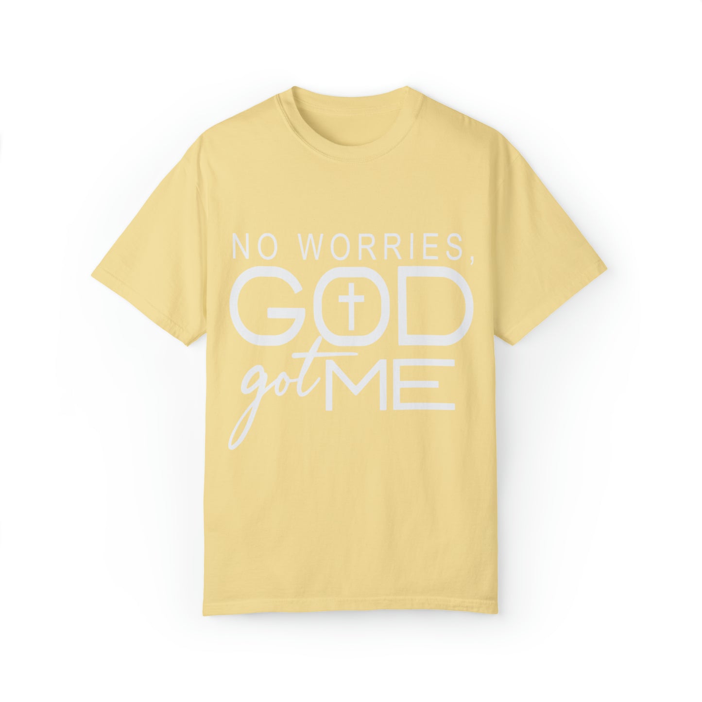 Gods got me  Unisex Garment-Dyed T-shirt