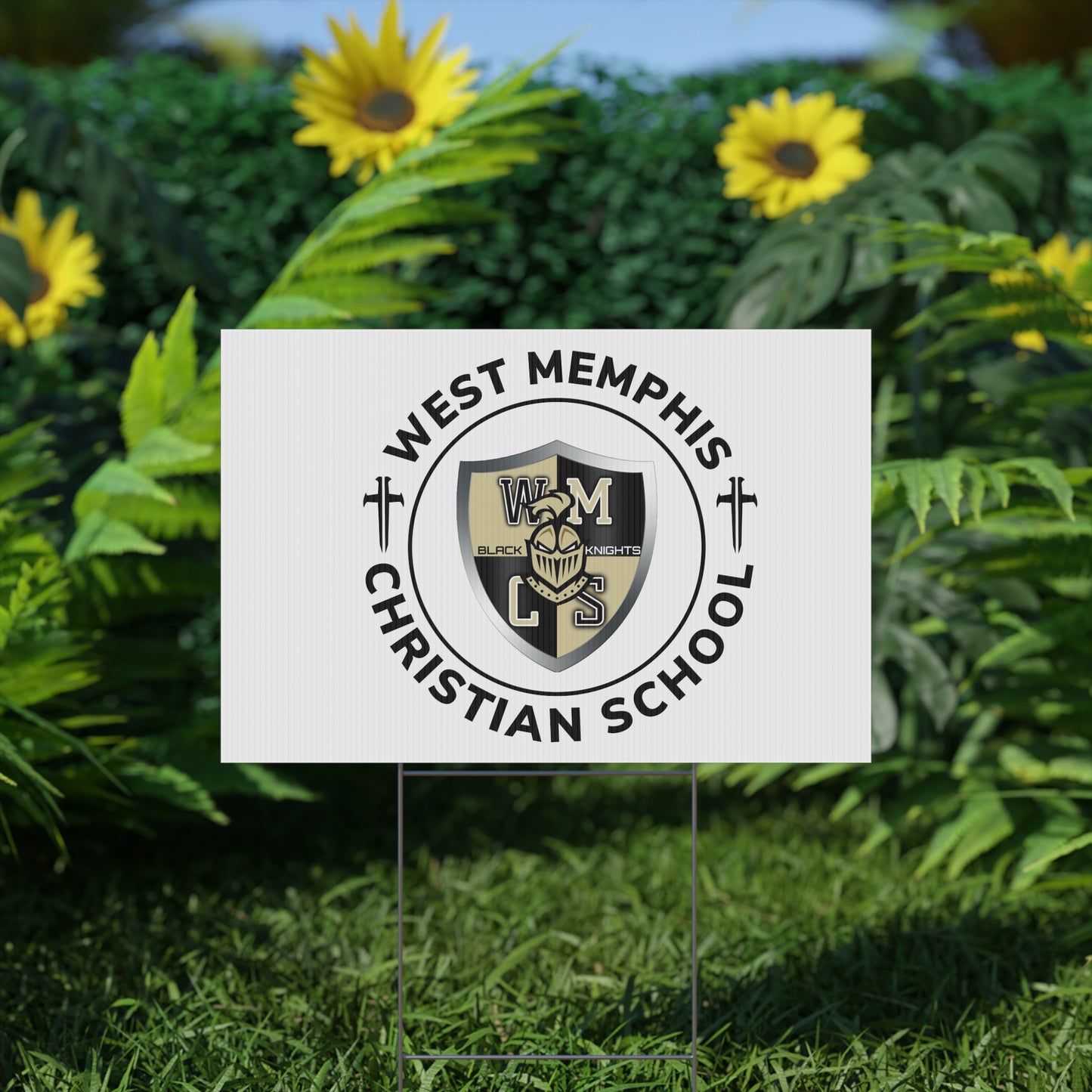 Plastic Yard Sign
