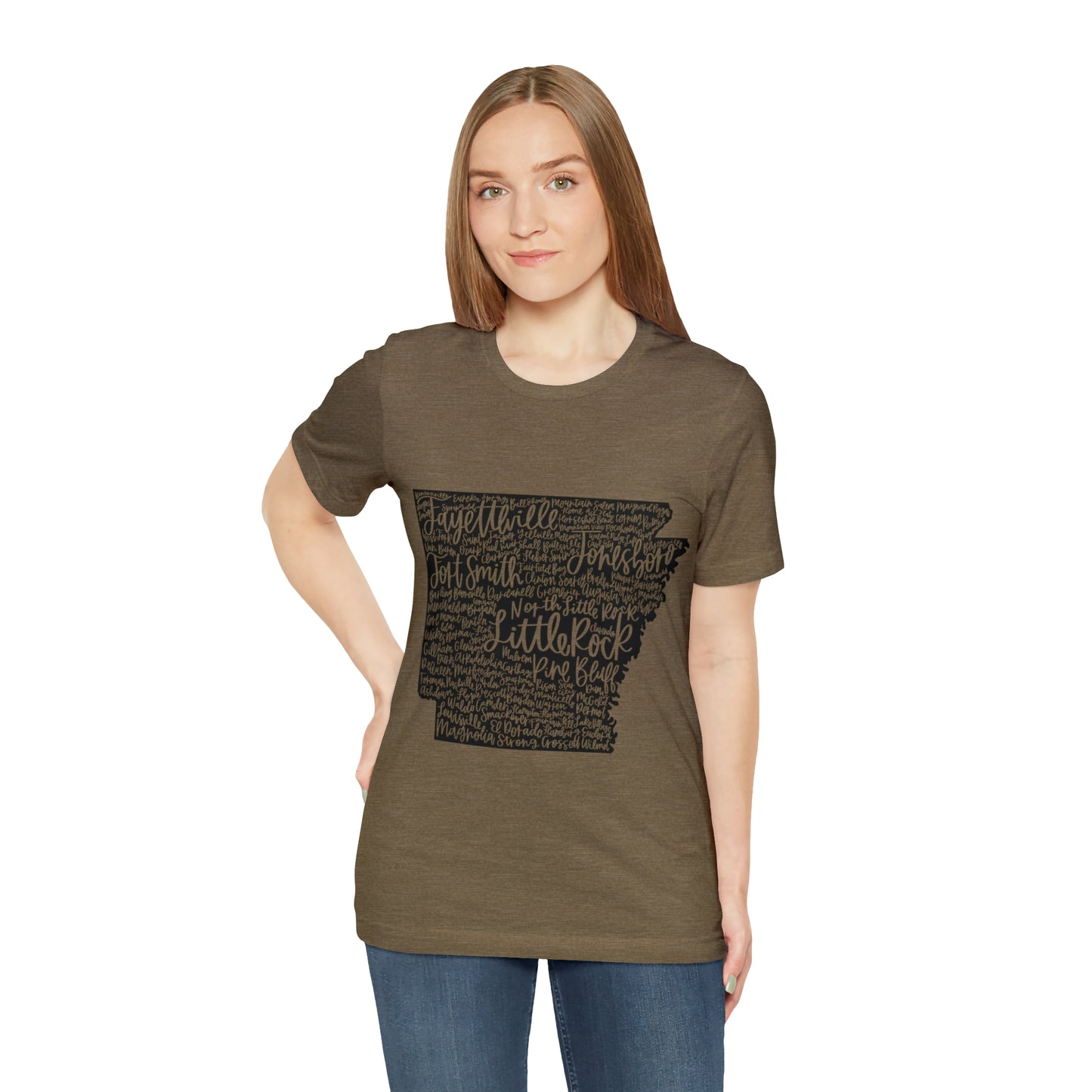 Arkansas Unisex Jersey Short Sleeve Tee