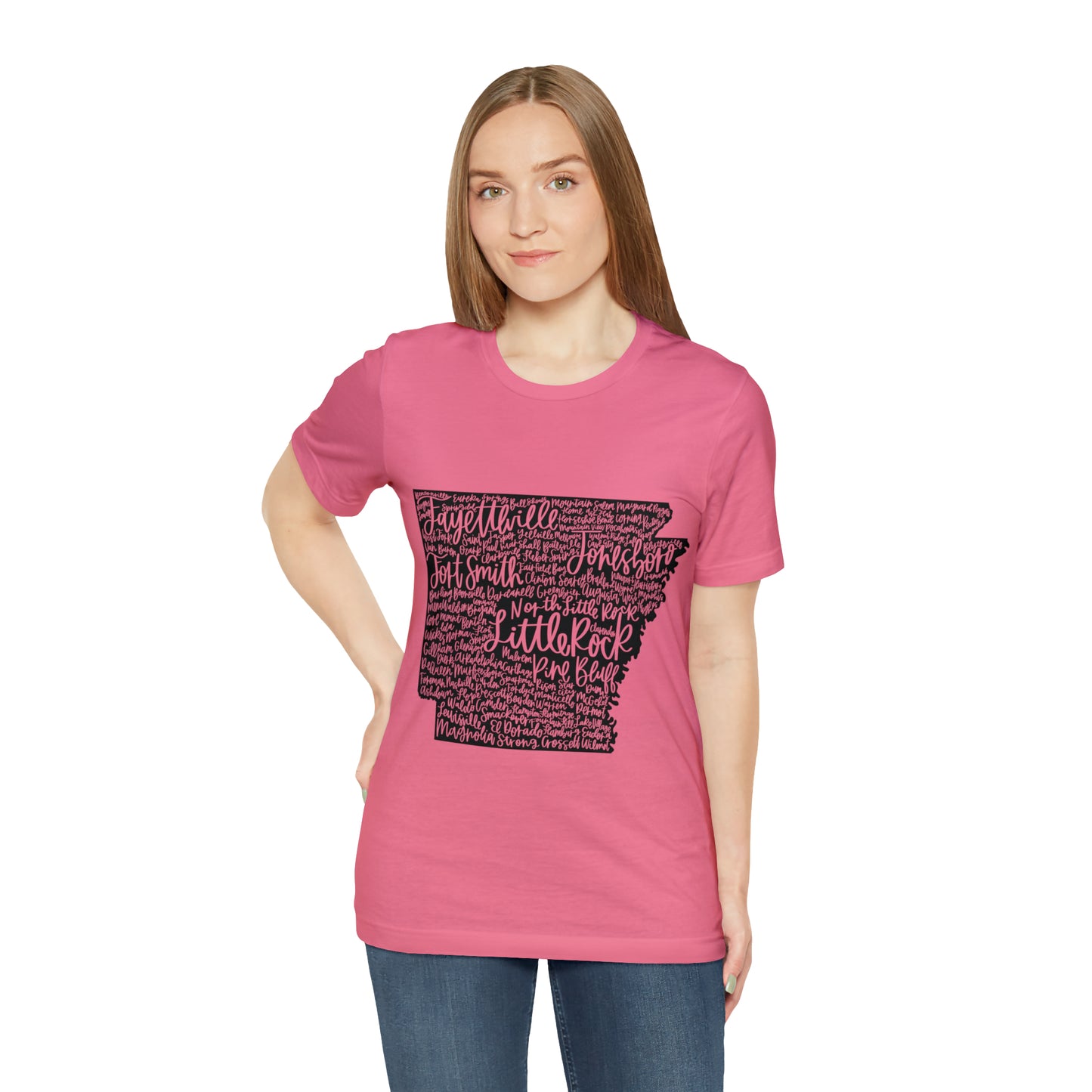 Arkansas Unisex Jersey Short Sleeve Tee