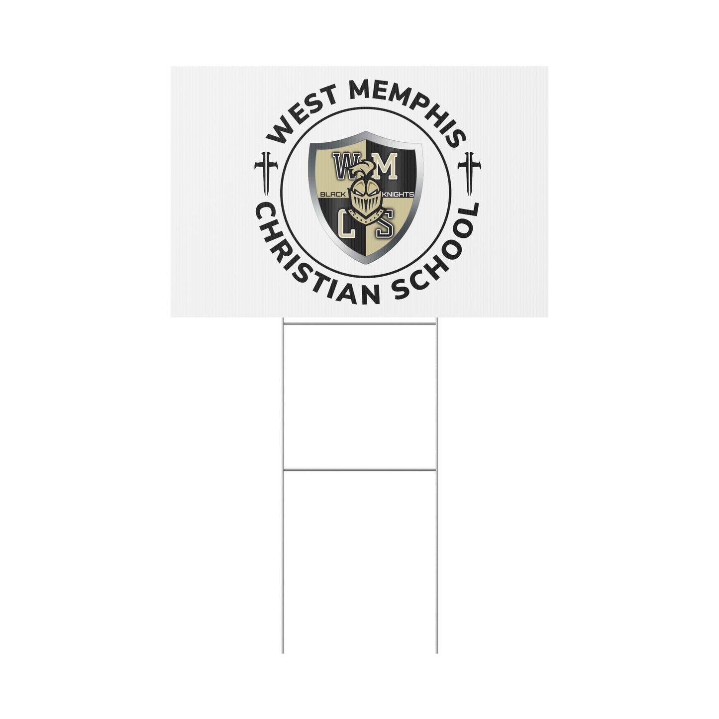 Plastic Yard Sign