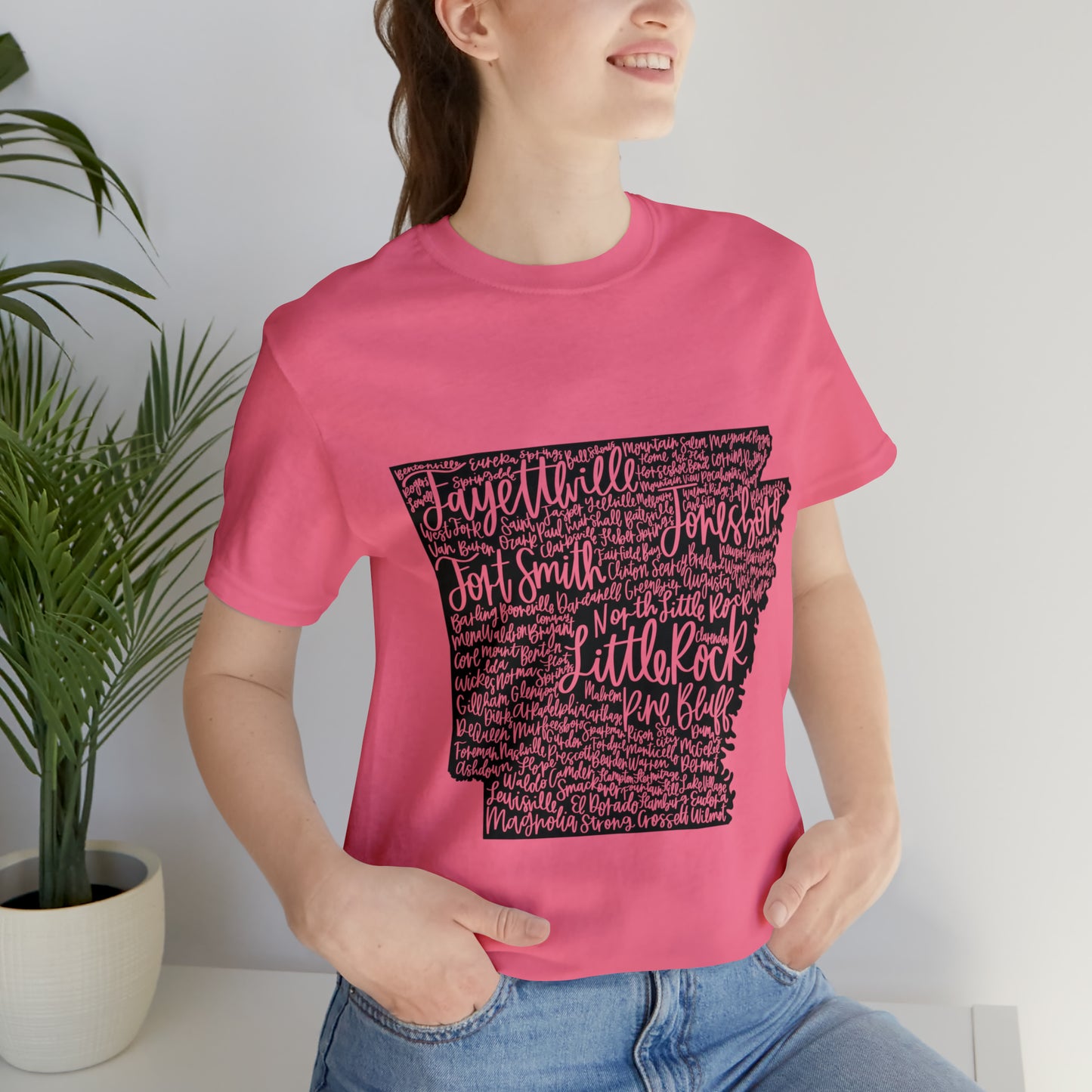 Arkansas Unisex Jersey Short Sleeve Tee